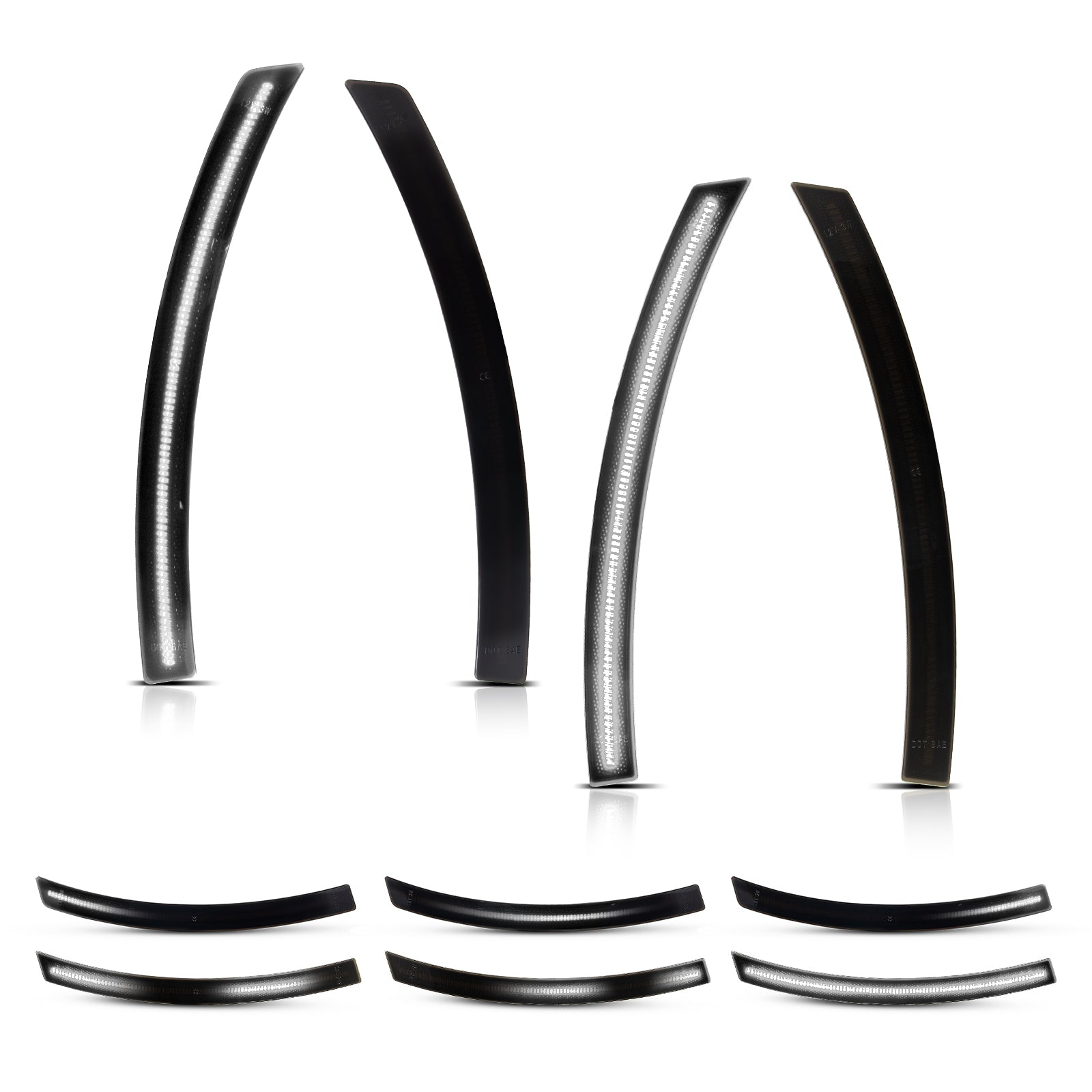 Auto Addict USA C7 Corvette Dynamic White LED Marker Set