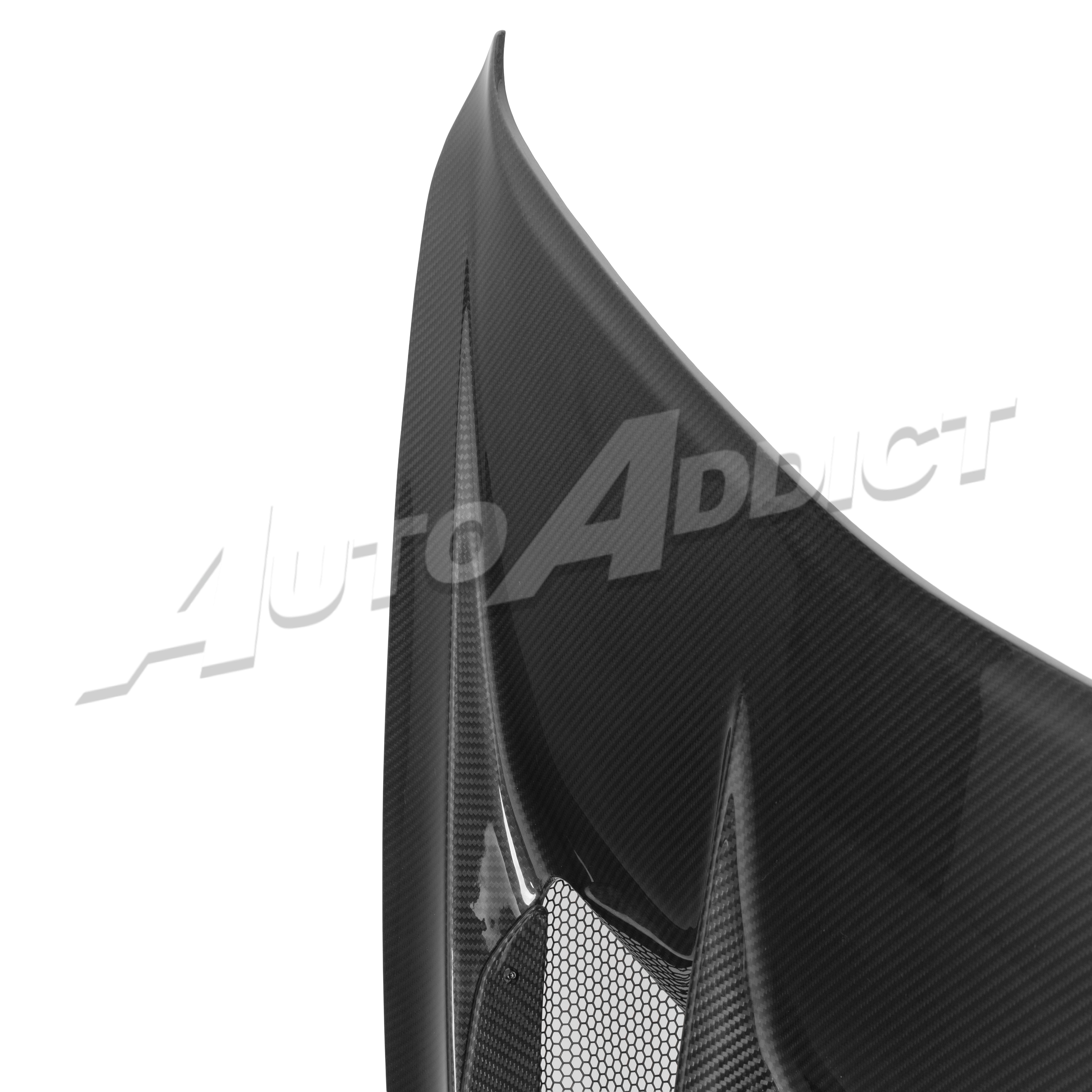 Auto Addict USA C8 ZR1 lightweight racing carbon fiber hood kit
