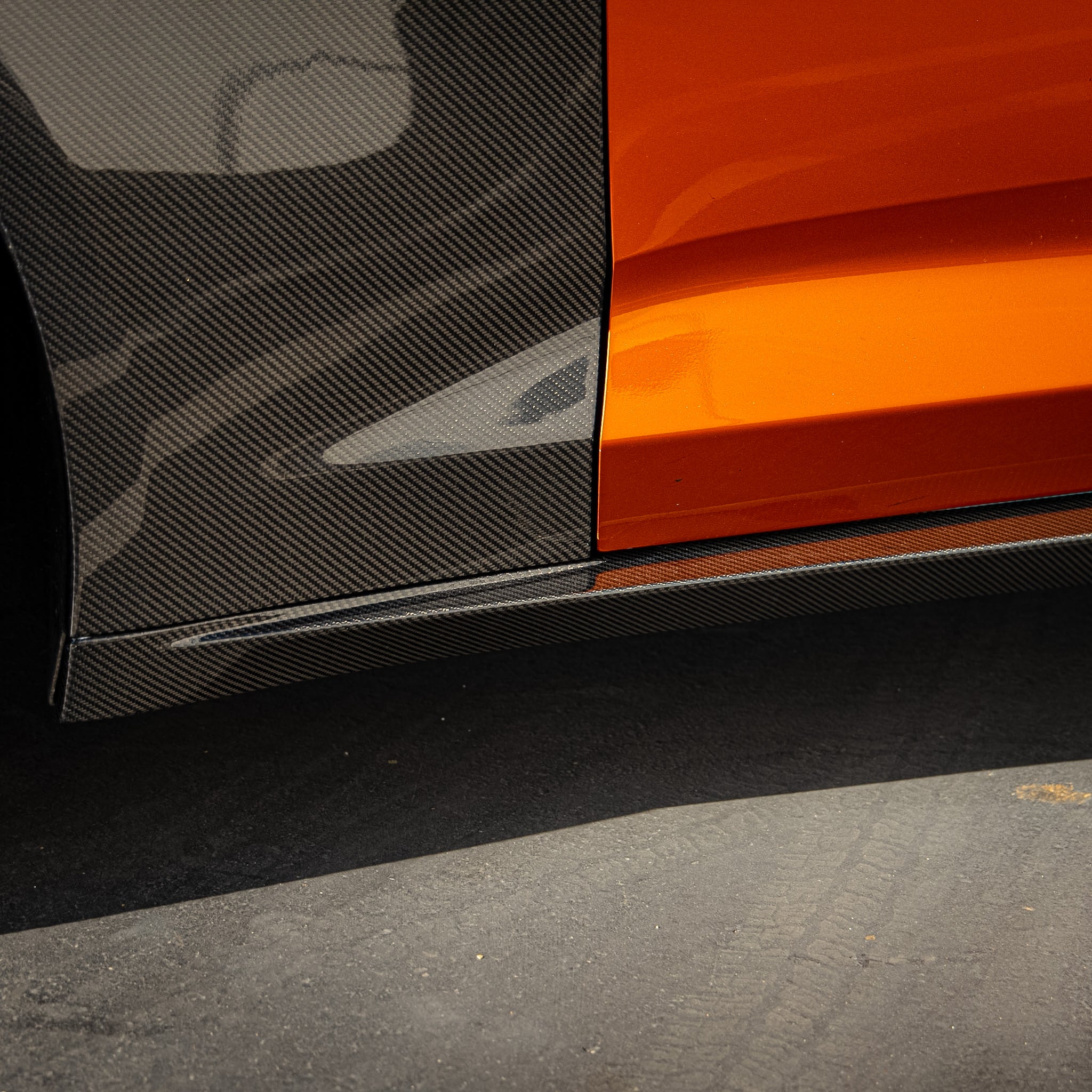 Auto Addict USA Camaro SS aggressive ZL1 style carbon fiber side skirt rocker install