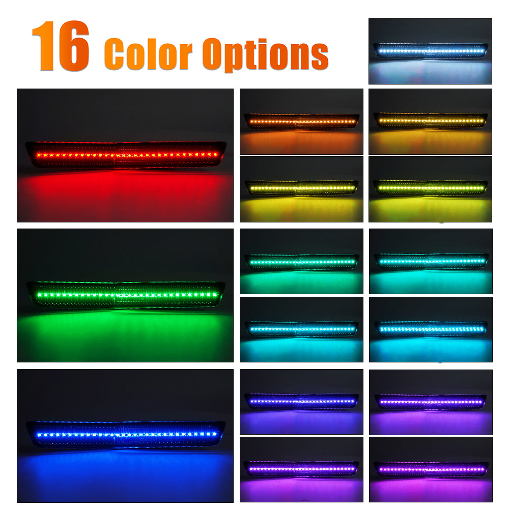 Auto Addict USA Challenger Hellcat RGB Smoke Side Markers