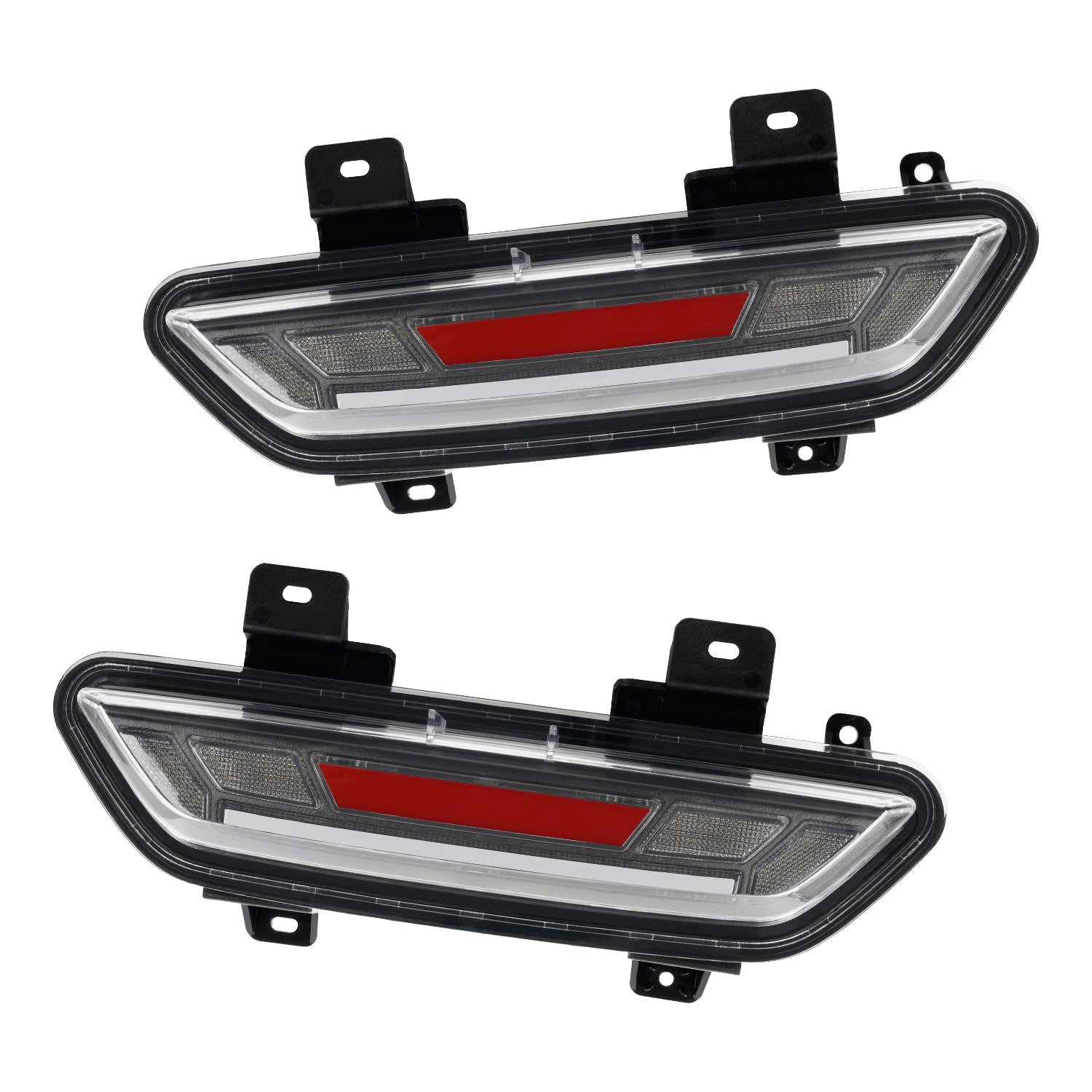 Auto Addict USA Clear Lens Mustang Rear Diffuser Lighting