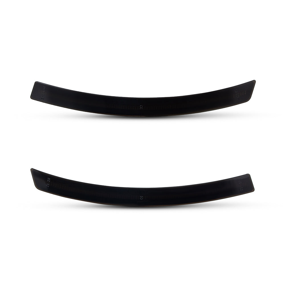 Auto Addict USA Corvette C7 smoked white LED side markers installed front fender lighting detail