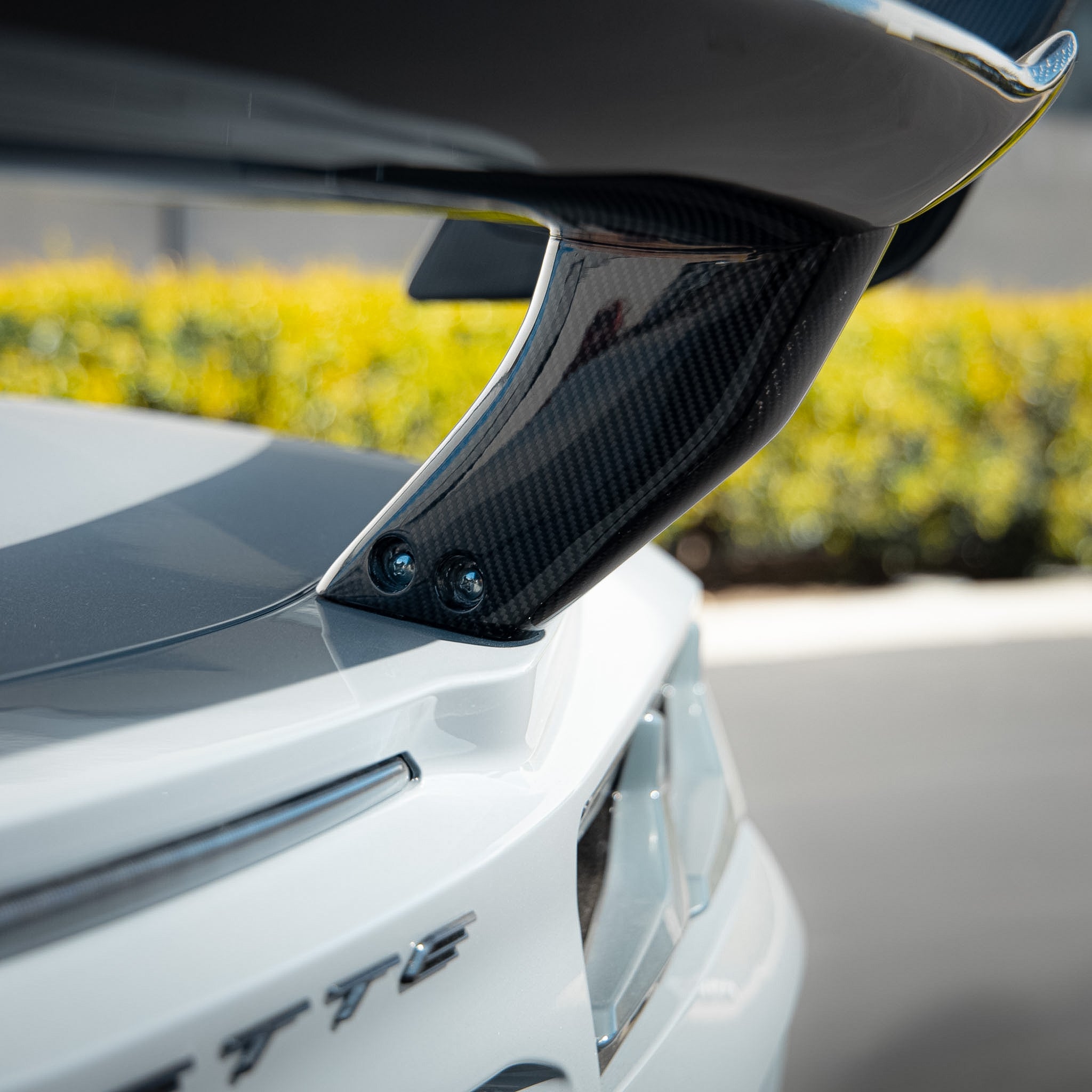 2023-2026 C8 Corvette Z06/E-Ray ZR1 ZTK Rear Spoiler Gloss Carbon Fibe