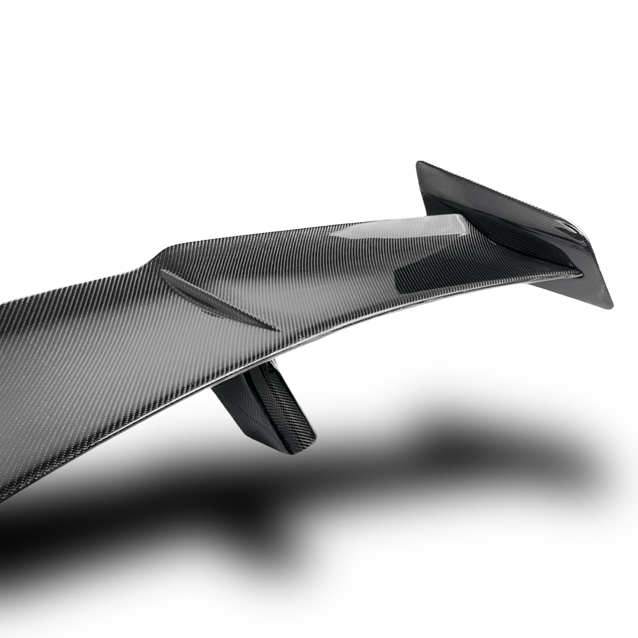 Auto Addict USA Corvette C8 Stingray ZR1 carbon fiber rear wing gloss finish detail