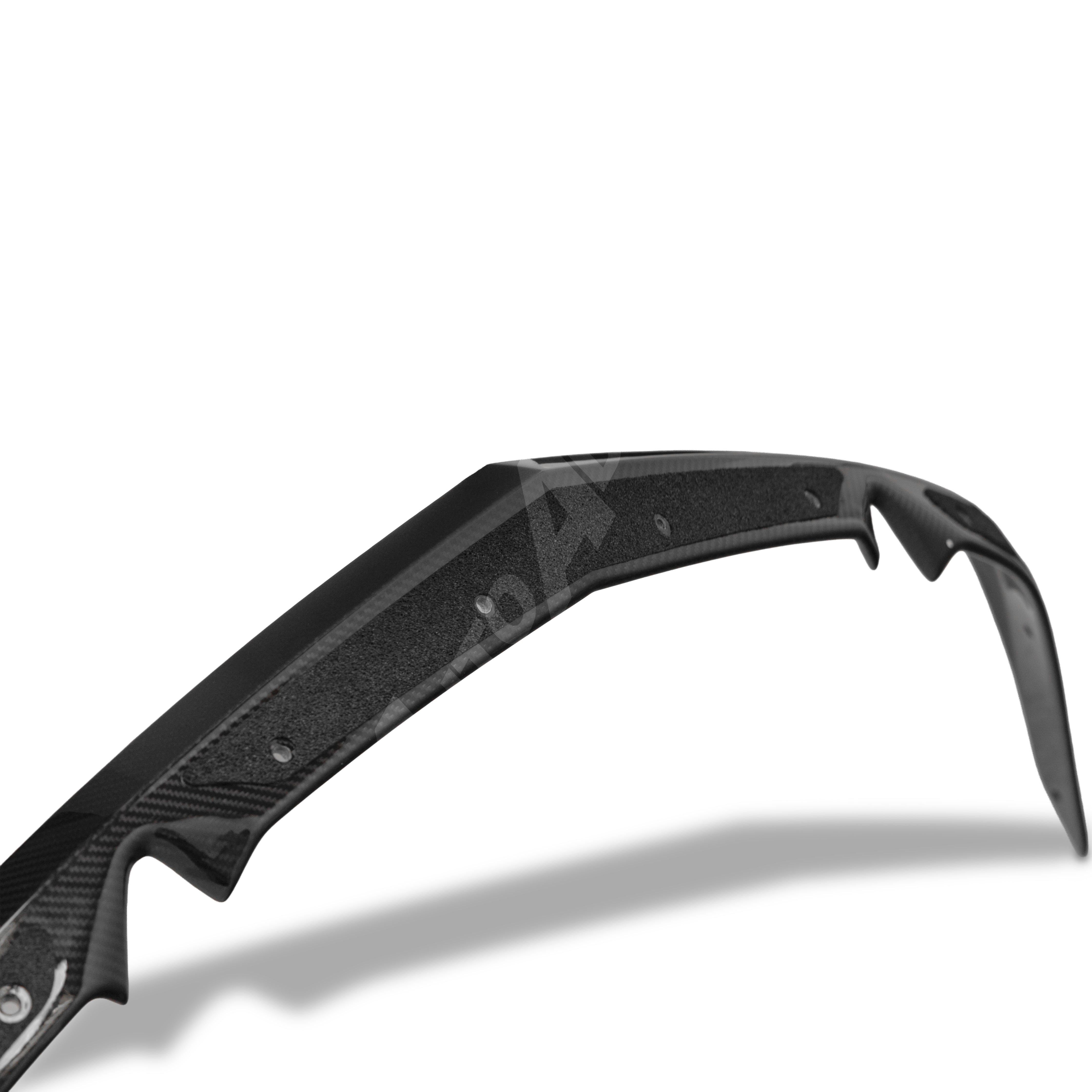 Auto Addict USA Corvette C8 ZR1 hood aerodynamic carbon fiber extension detail