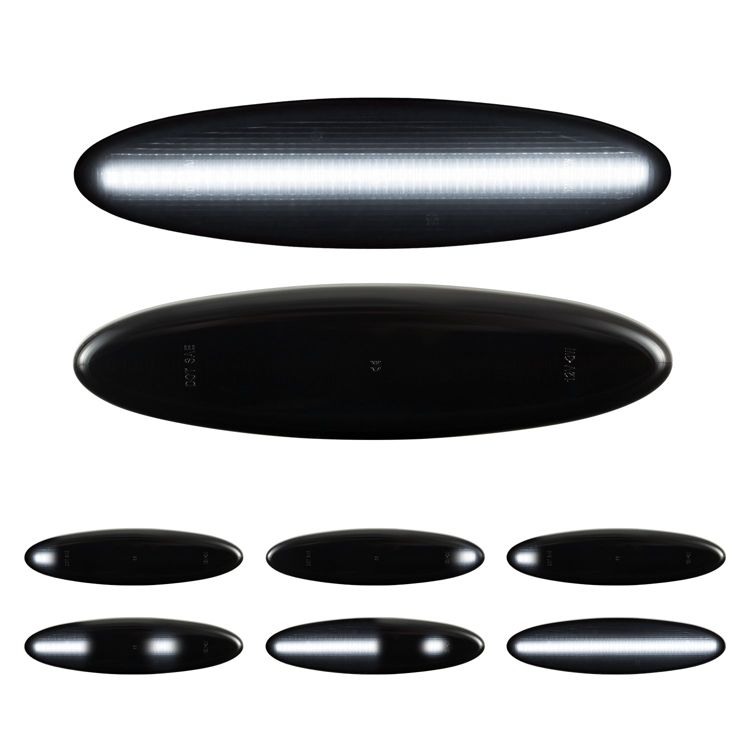 Auto Addict USA Corvette Clear Marker Light Replacement