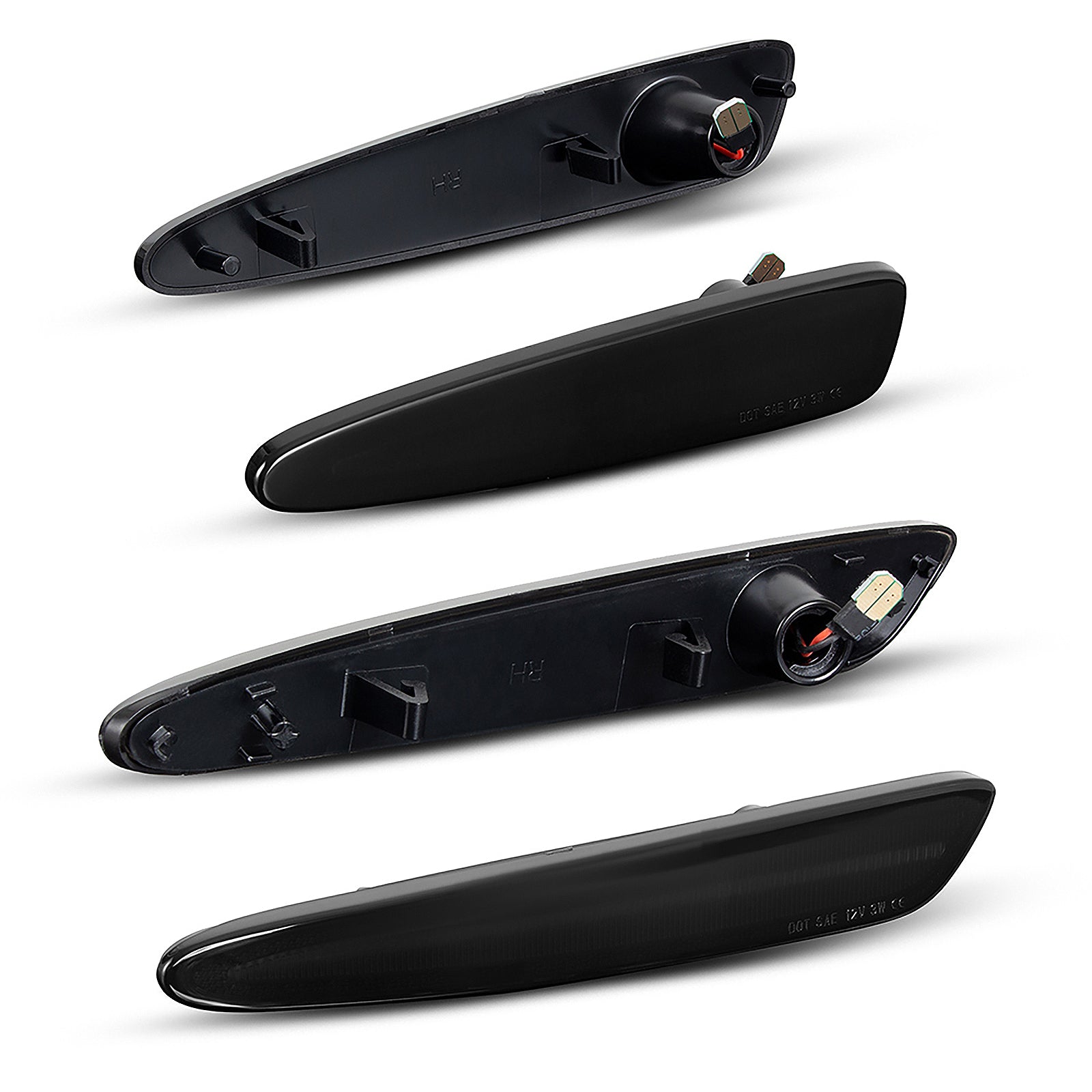 Auto Addict USA Corvette Grand Sport Smoked LED Side Marker Upgrade