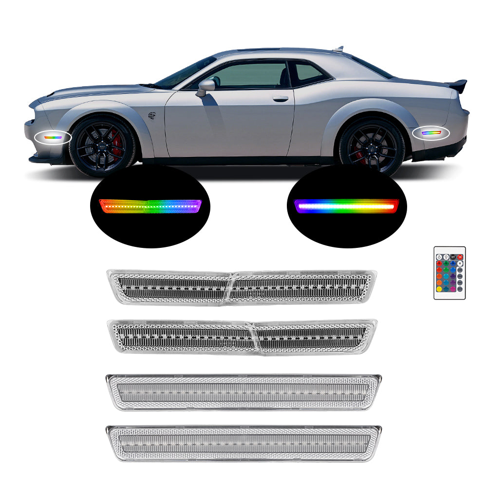 Auto Addict USA Remote Control RGB Challenger Lighting