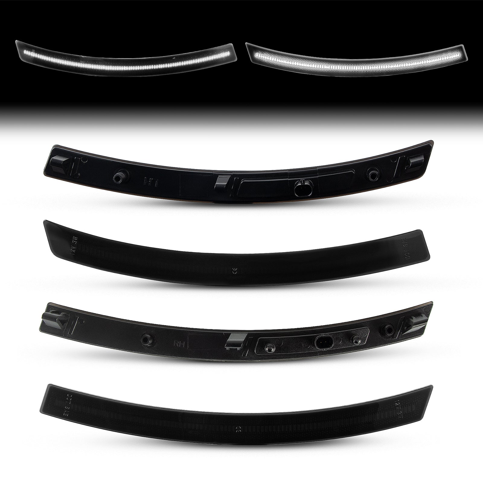 Auto Addict USA Smoked LED Side Markers Chevrolet Corvette