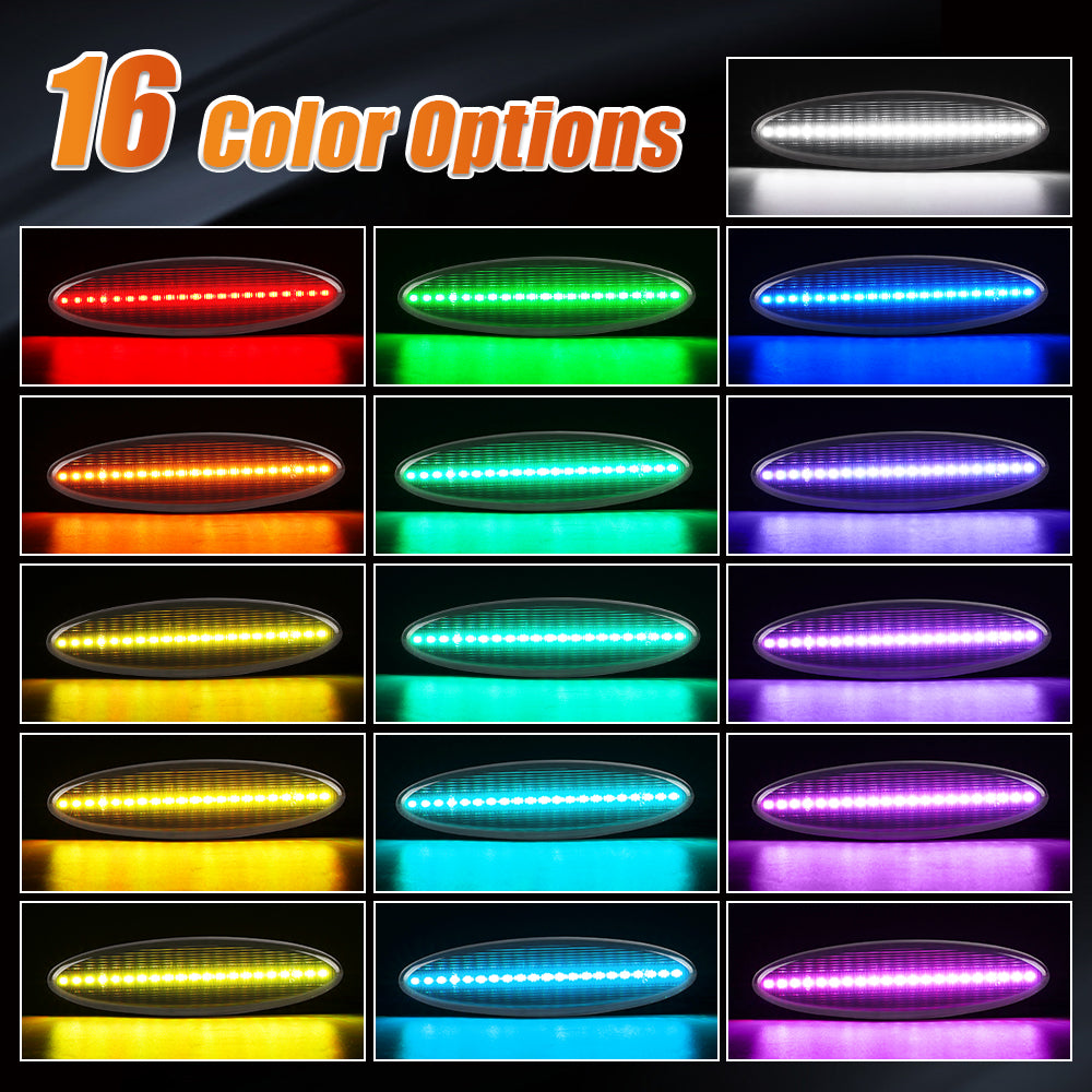 Auto Addict USA Smoked Lens RGB Corvette Lighting Upgrade