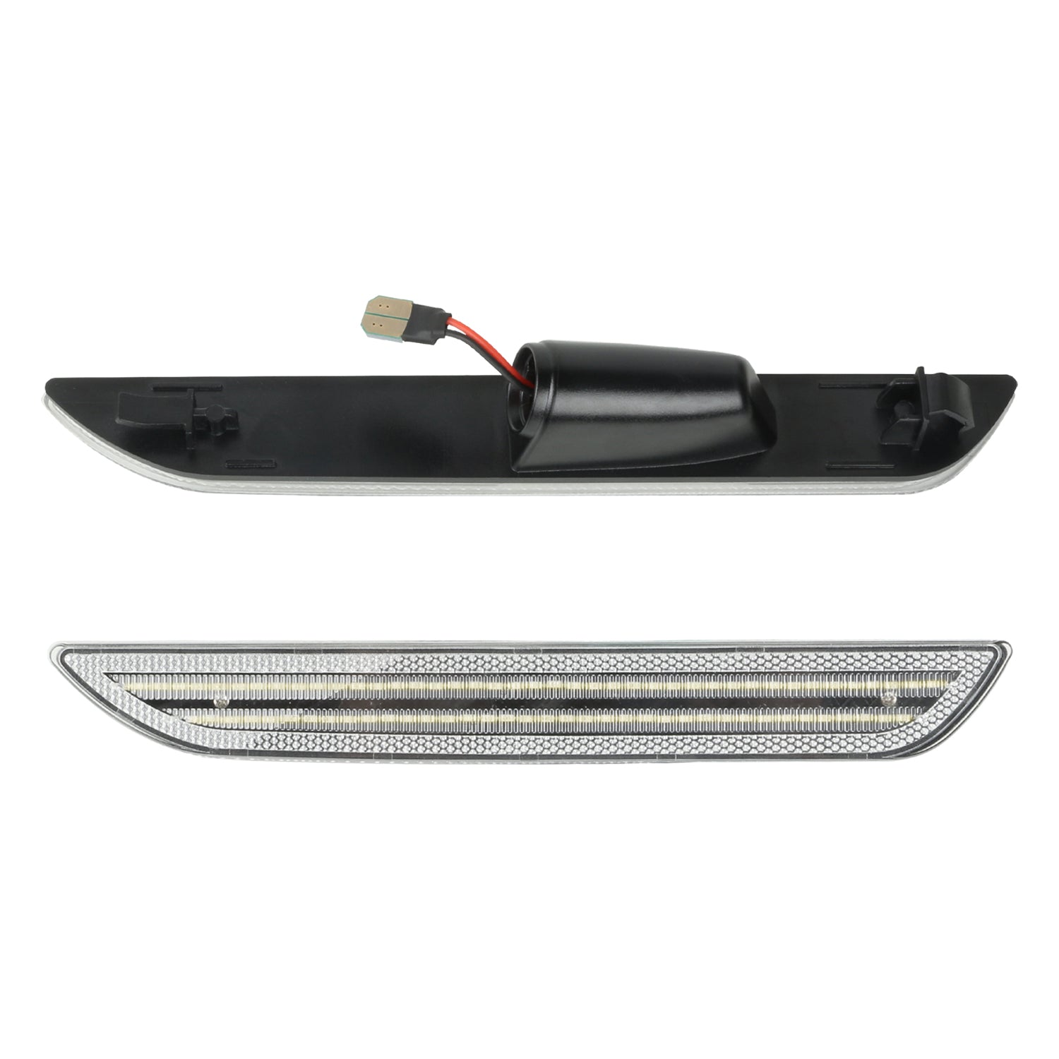 Auto Addict USA White LED Running Light Side Markers Mustang S550