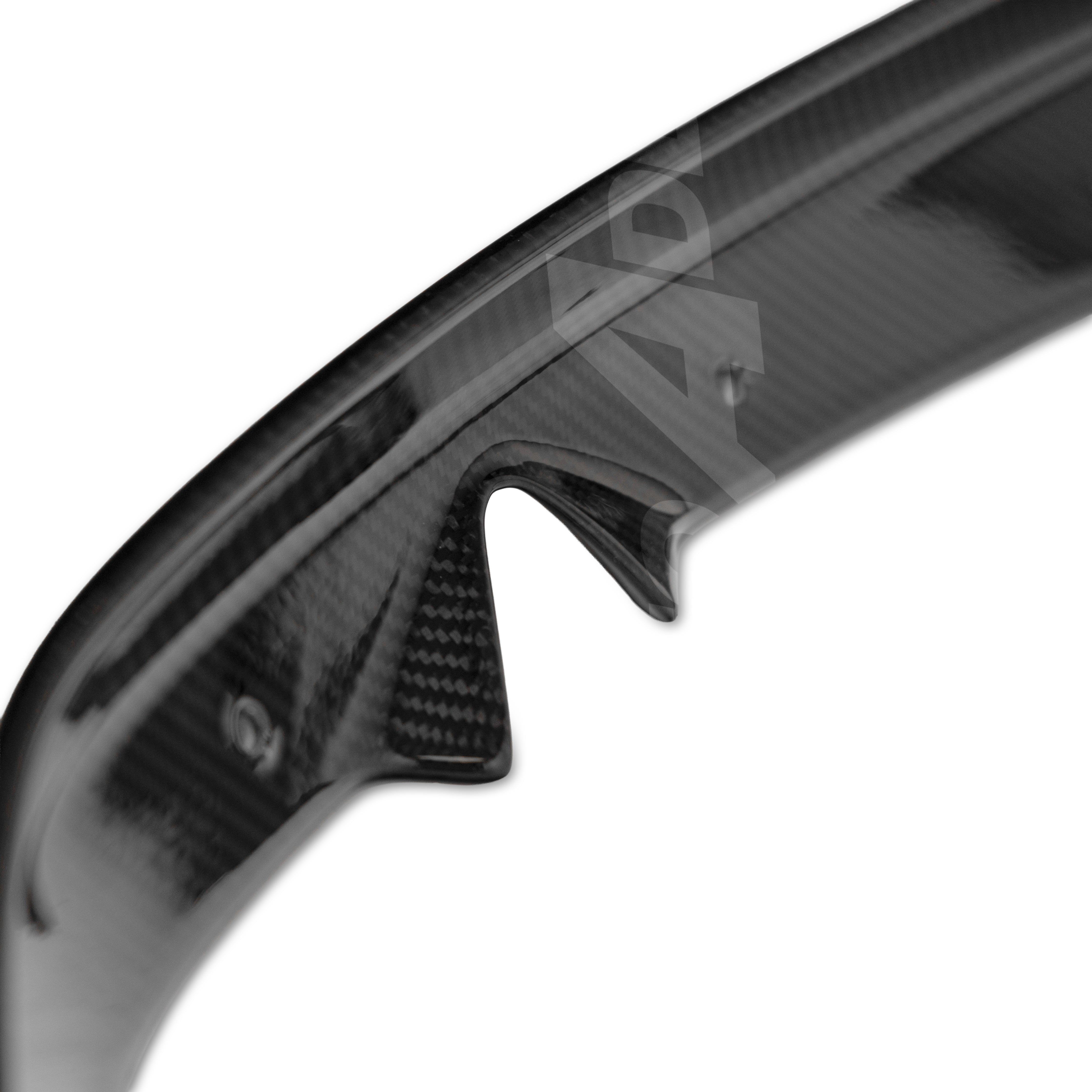 Auto Addict USA dry carbon fiber double sided gurney flap for OEM ZR1 hood only