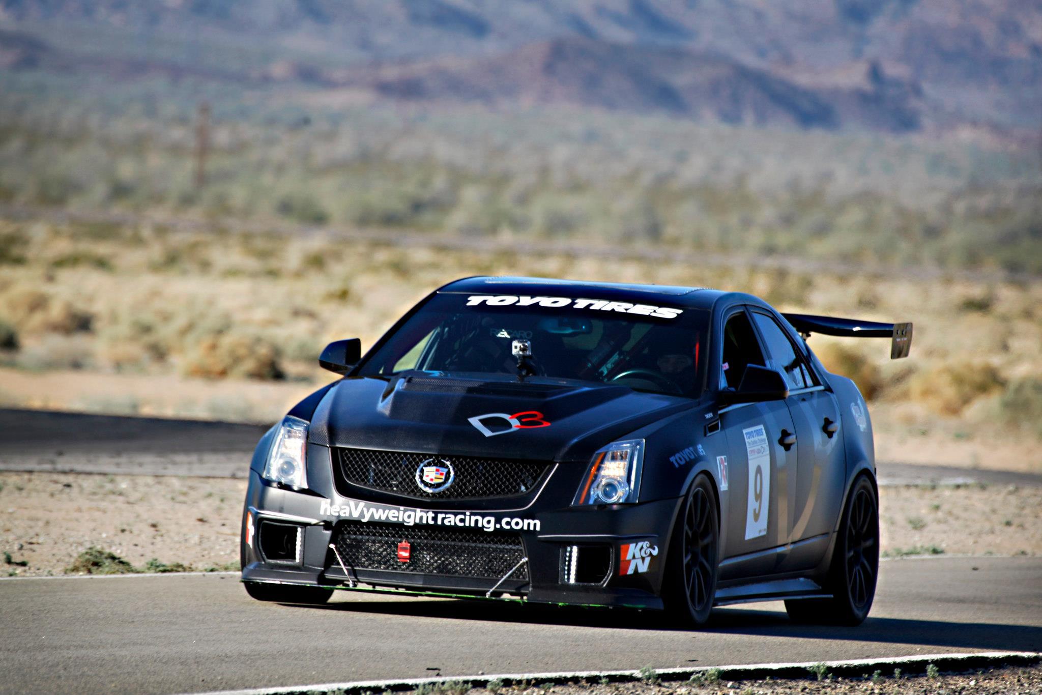 Cadillac CTS-V Sedan GTC-500 Adjustable Wing 2008-2015