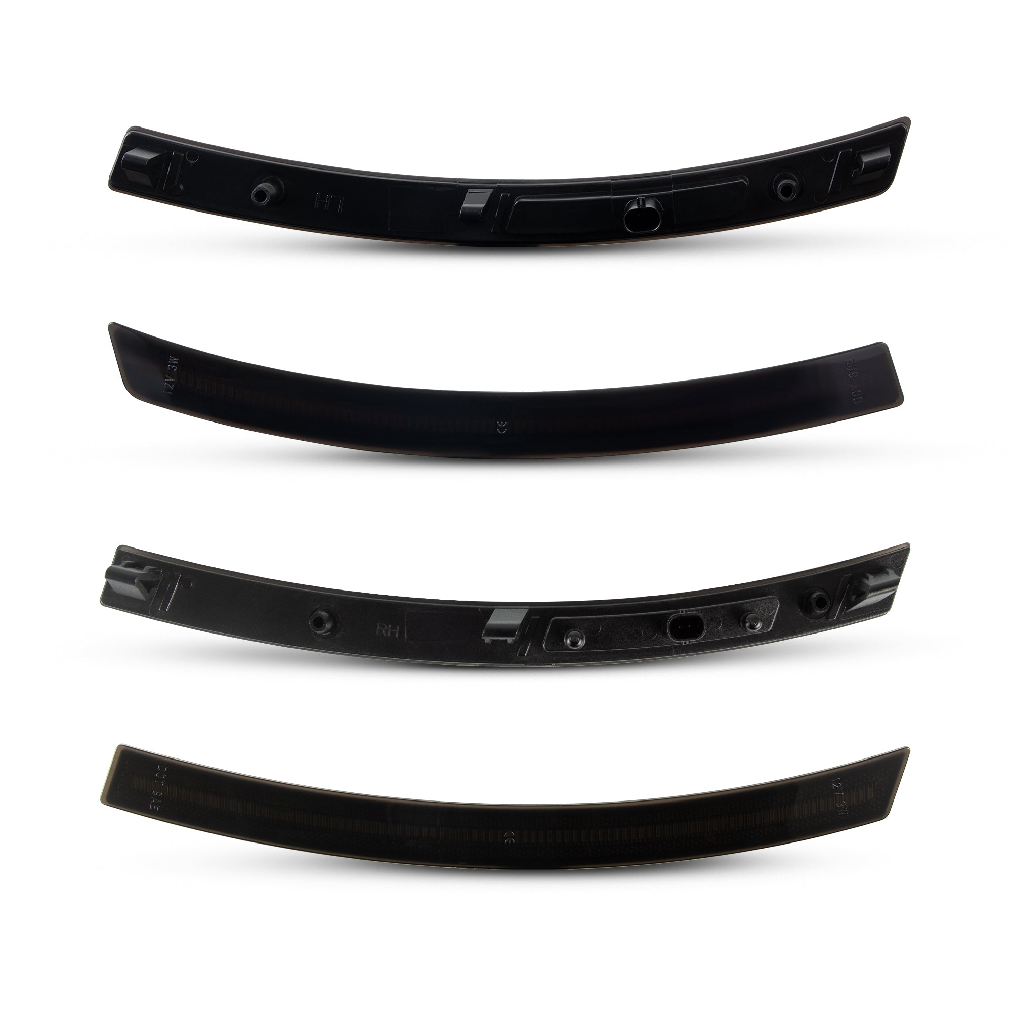 Chevrolet Corvette C7 smoked lens white LED side markers close up detail Auto Addict USA