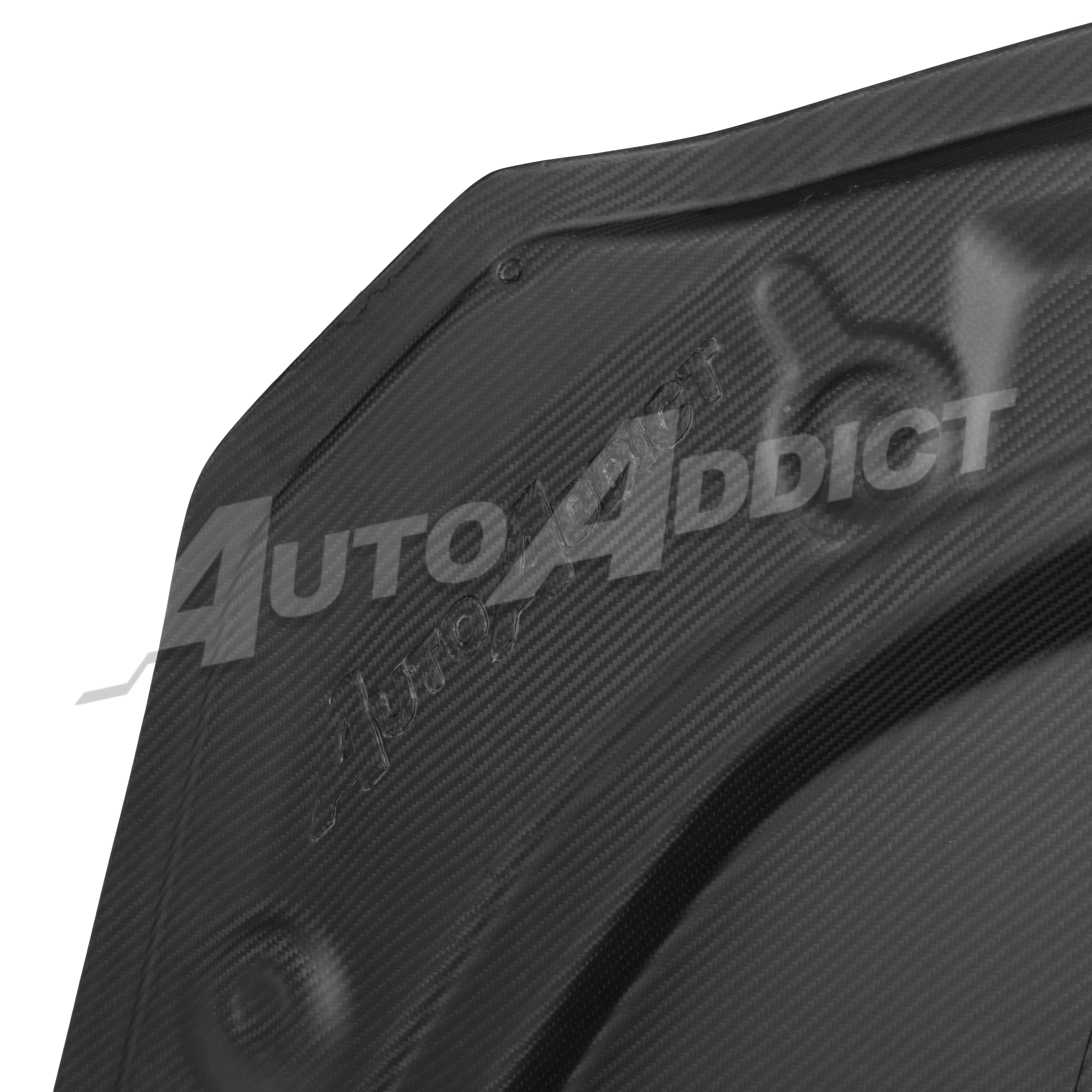Close up detail of Auto Addict USA Heritage Spec Hood center section design