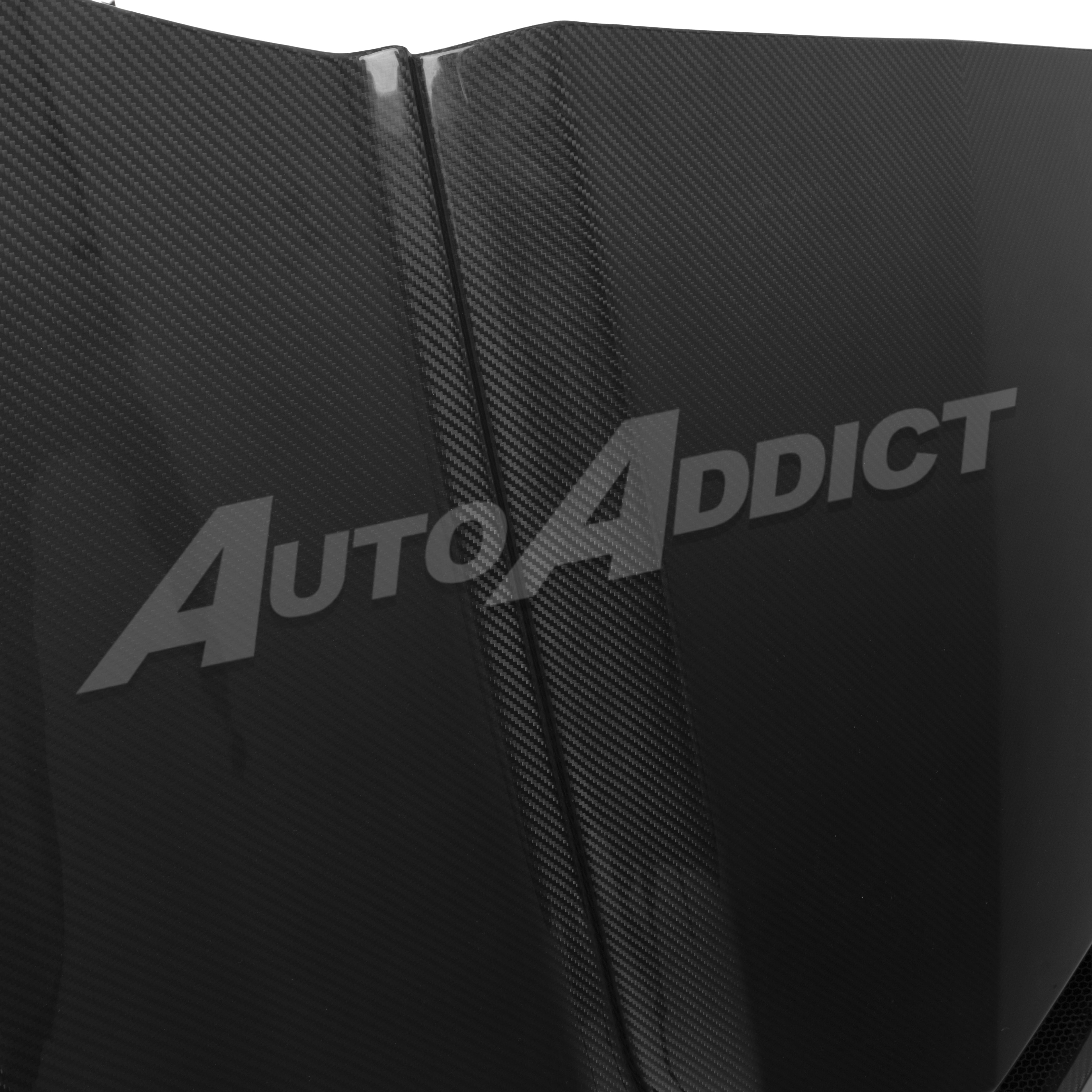 Close up detail of Auto Addict USA Heritage Spec Hood surface finish