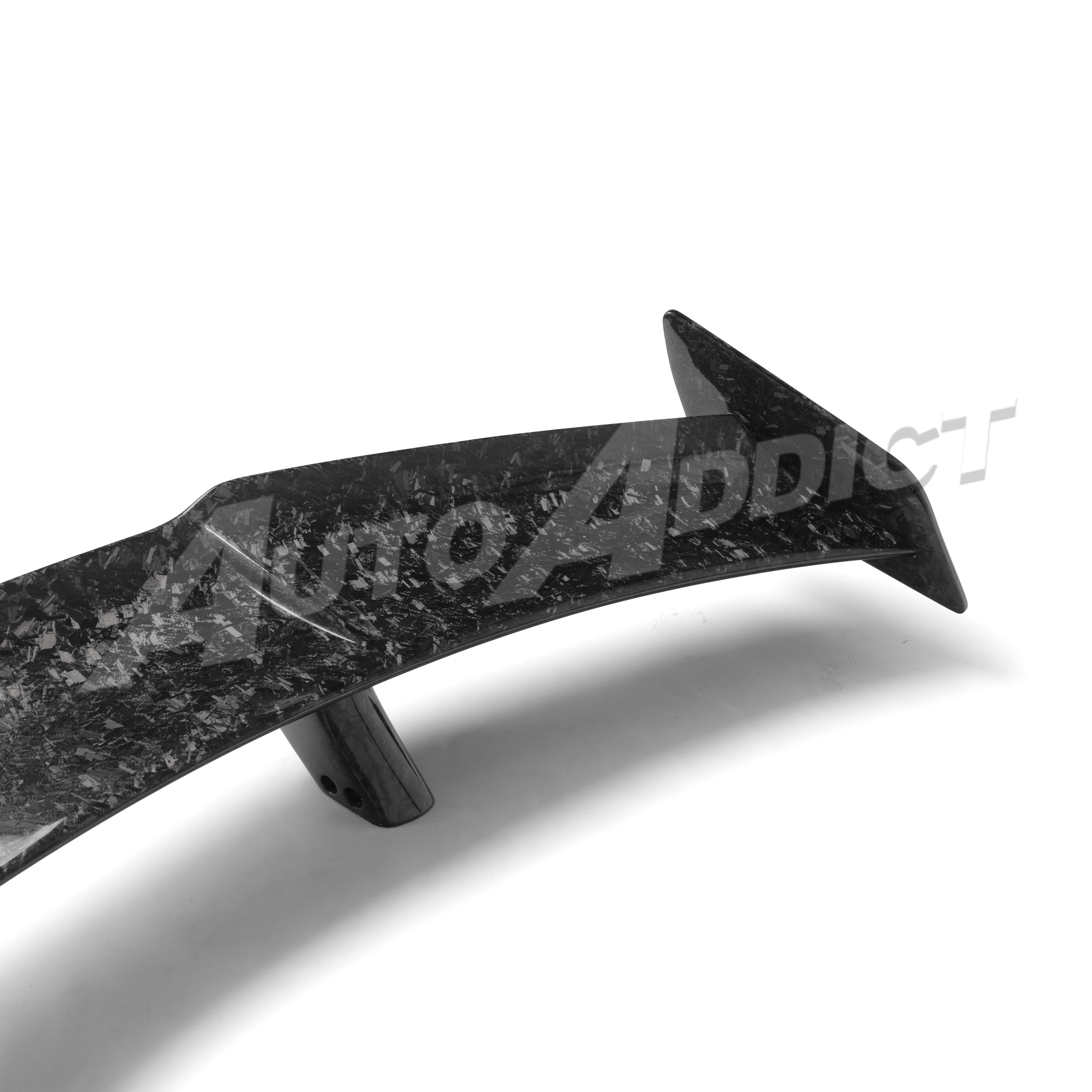 Close up forged carbon fiber front lip for 2020-2026 Corvette C8 ZR1 ZTK aero kit
