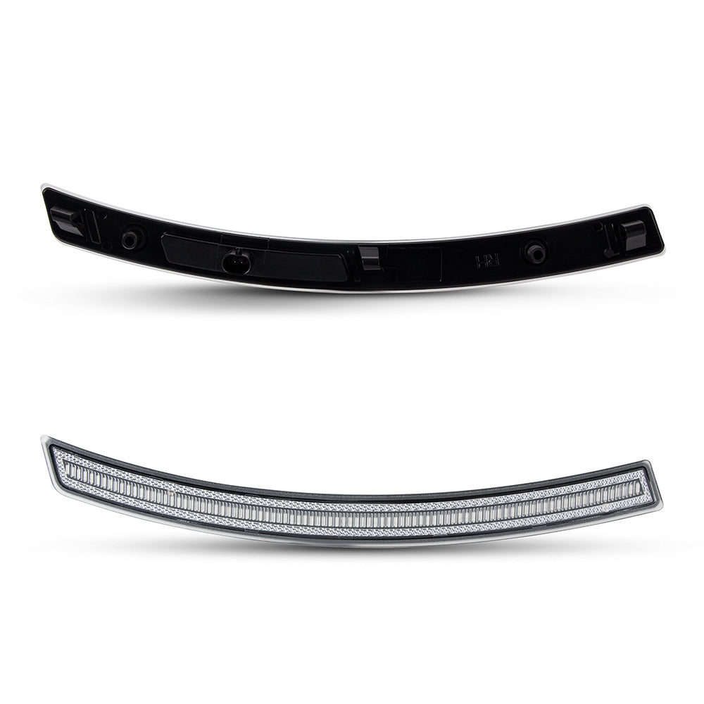 Corvette C7 clear white LED side markers front fender and rear quarter panel Auto Addict USA