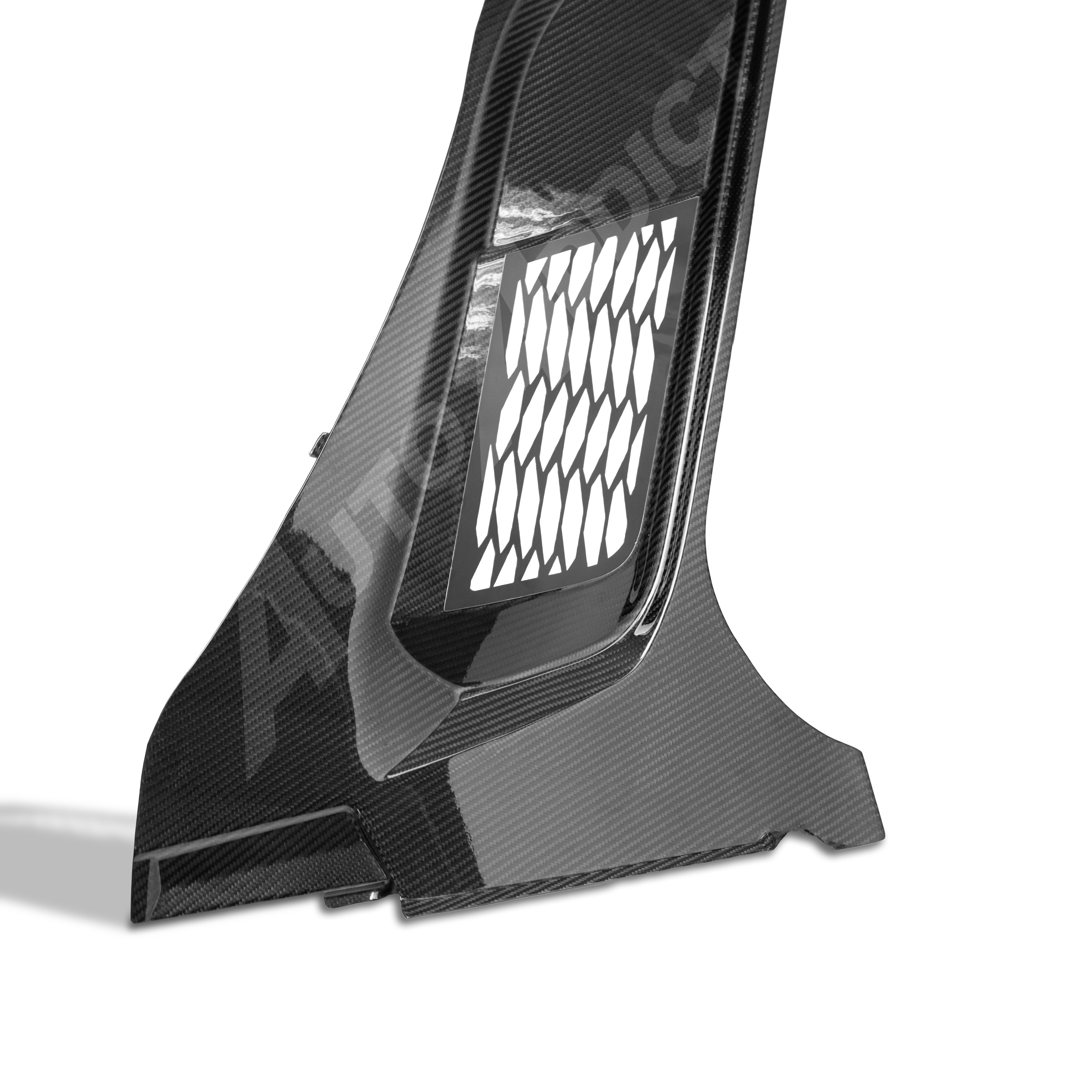 2020-2026 Corvette C8 Carbon Fiber Pre-Preg Front Frunk Surround Trim Kit