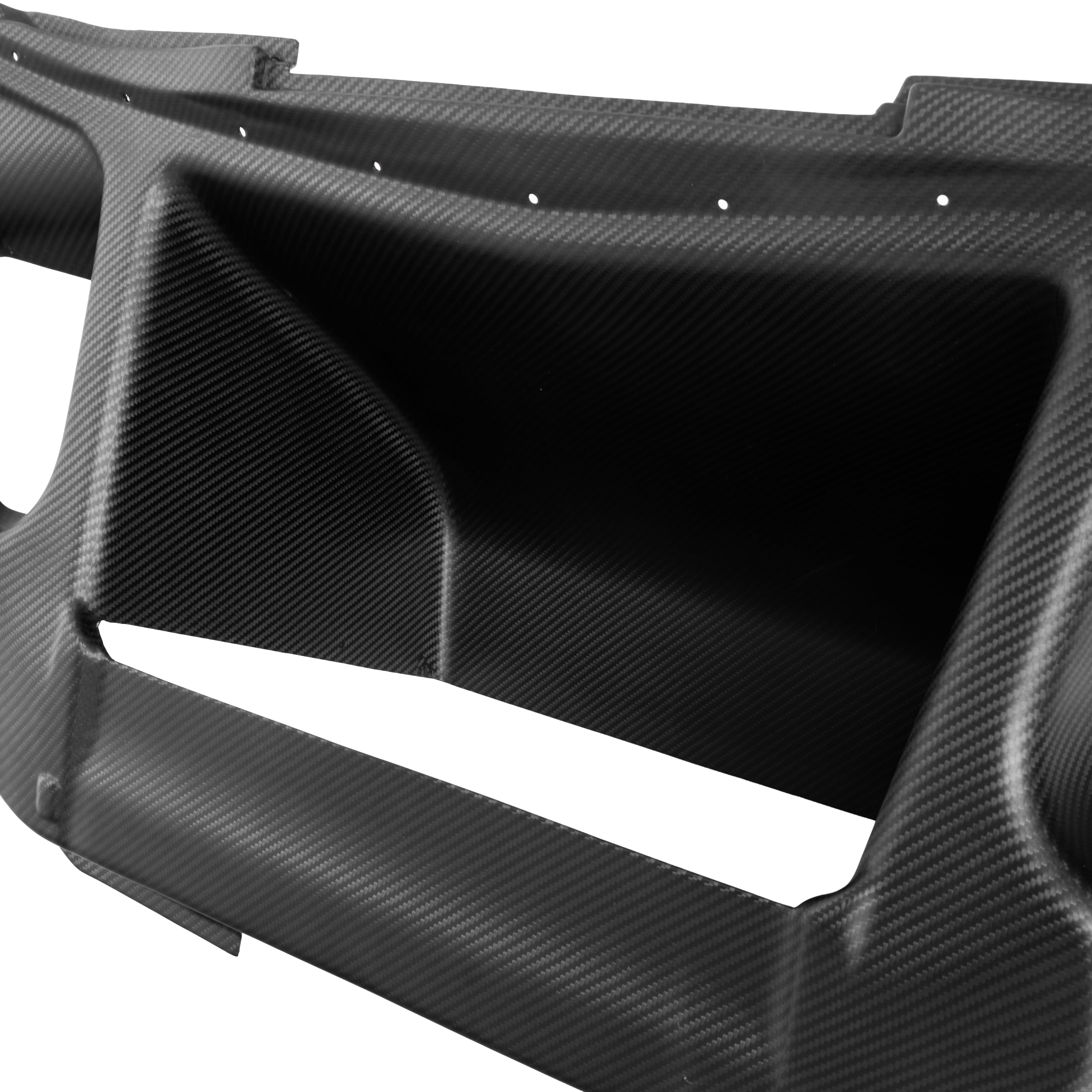 Double Sided Dry Carbon Fiber Air Extractors for Corvette C8 ZR1 ZR1X