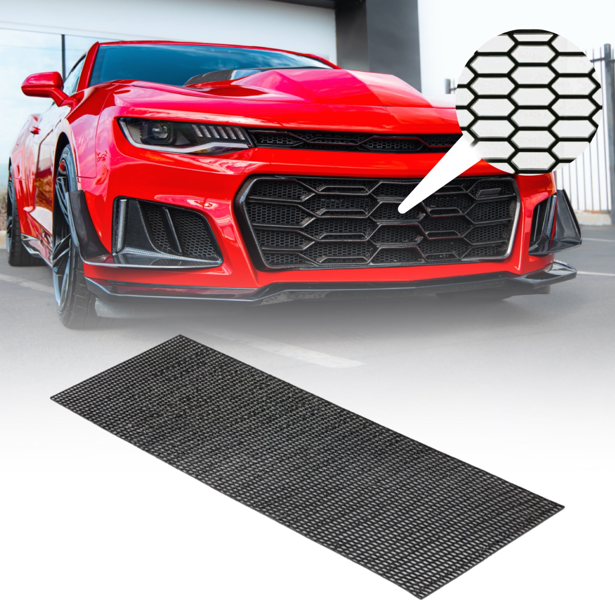 Universal Hexagon Mesh (3PC) | Auto Addict USA