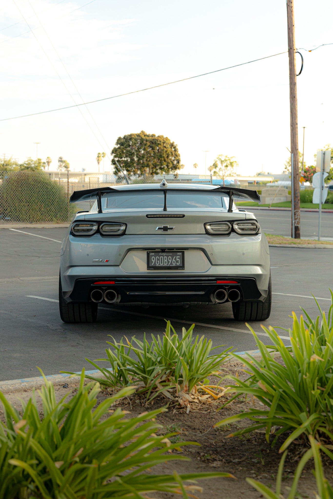 Camaro zl1 deals 1le spoiler