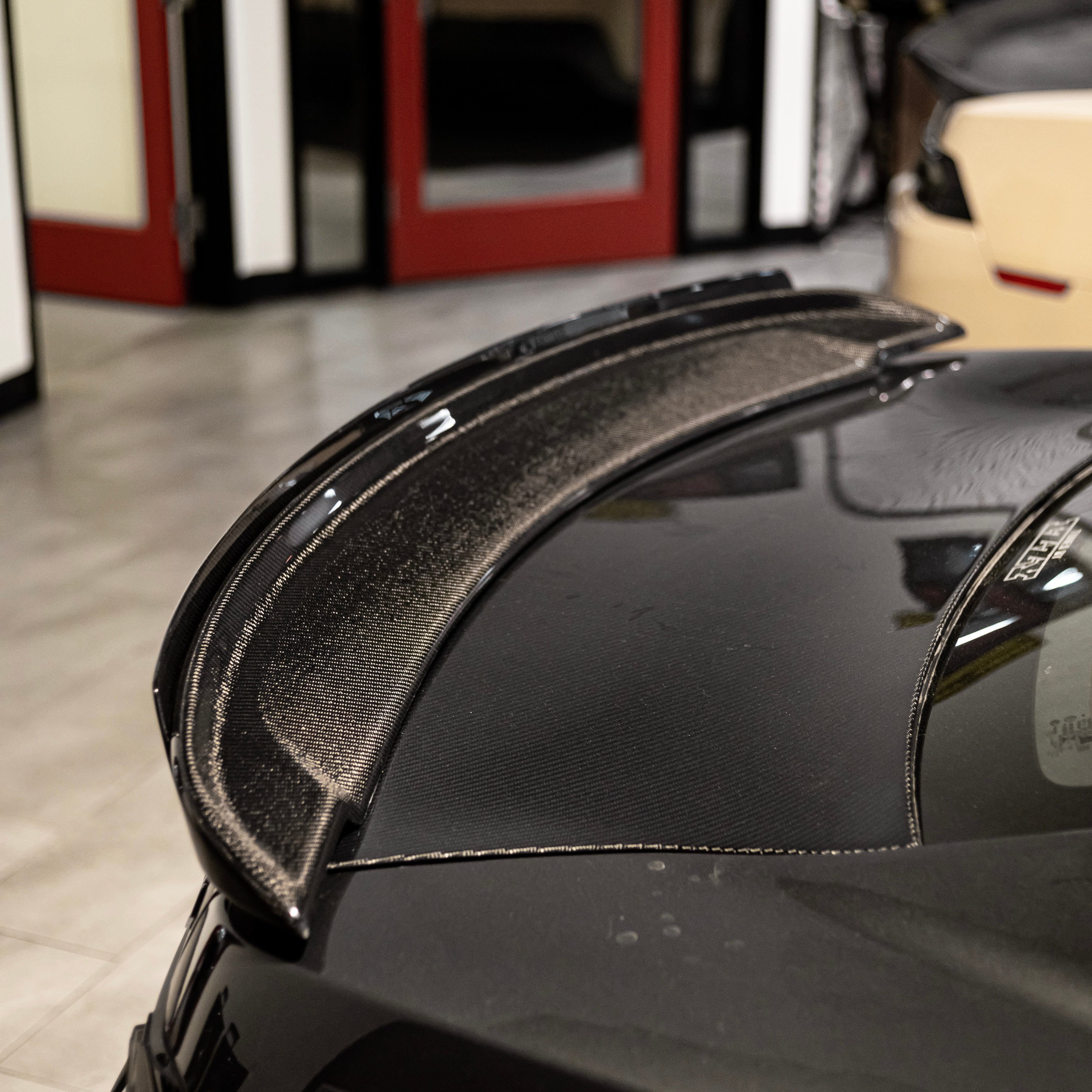 2014-2015 CHEVY CAMARO Z28 STYLE CARBON FIBER SPOILER WICKER BILL