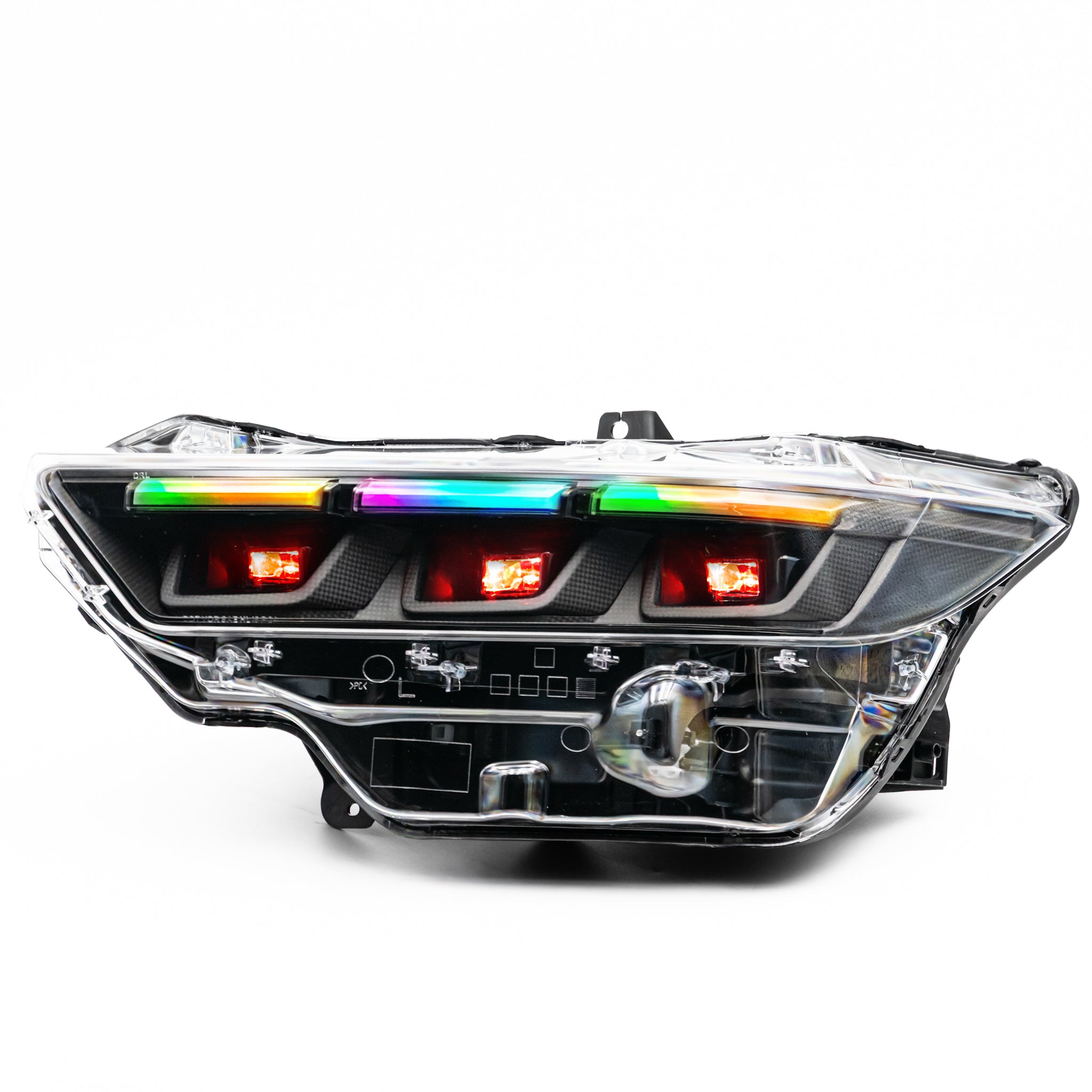 2024+ Ford Mustang S650 RGB Pre-Preg Dry Carbon Fiber Housing Track Package Edition (Pair)
