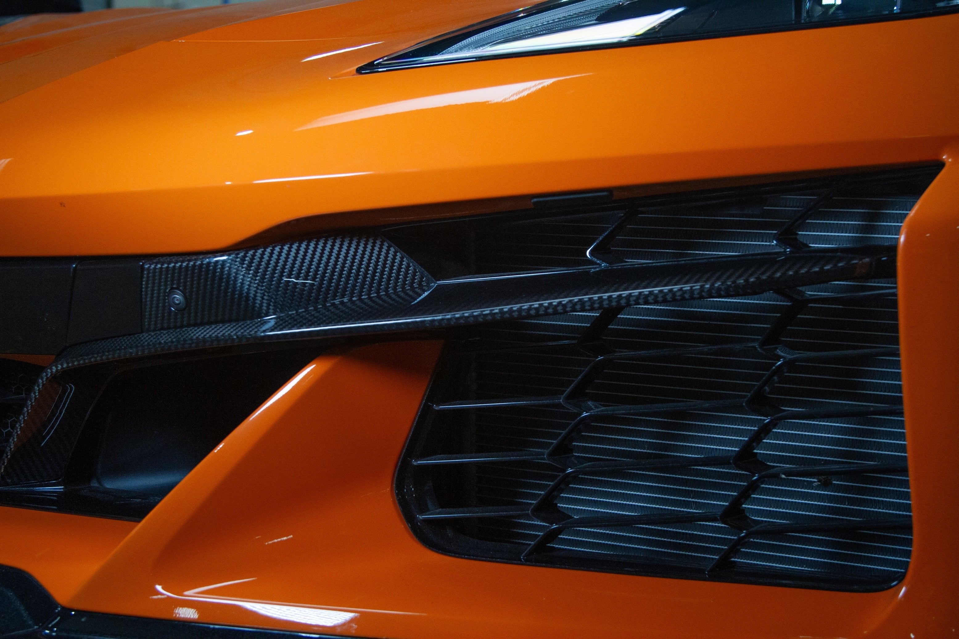 Chevrolet Corvette C8 Z06 Front Bumper Center Bezels 2022 - Current