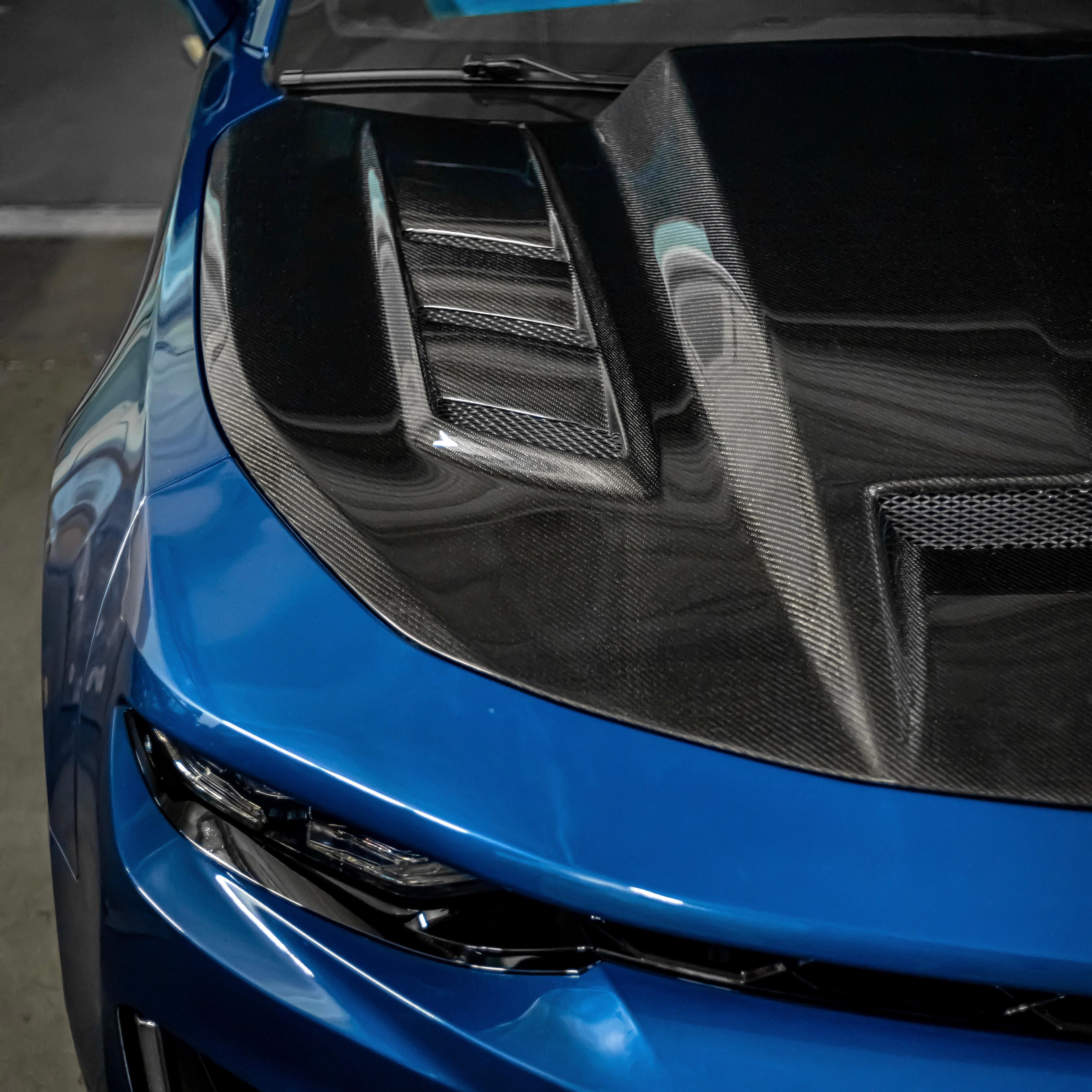 2016-2025 Chevy Camaro Terminator Full Carbon Fiber Hood