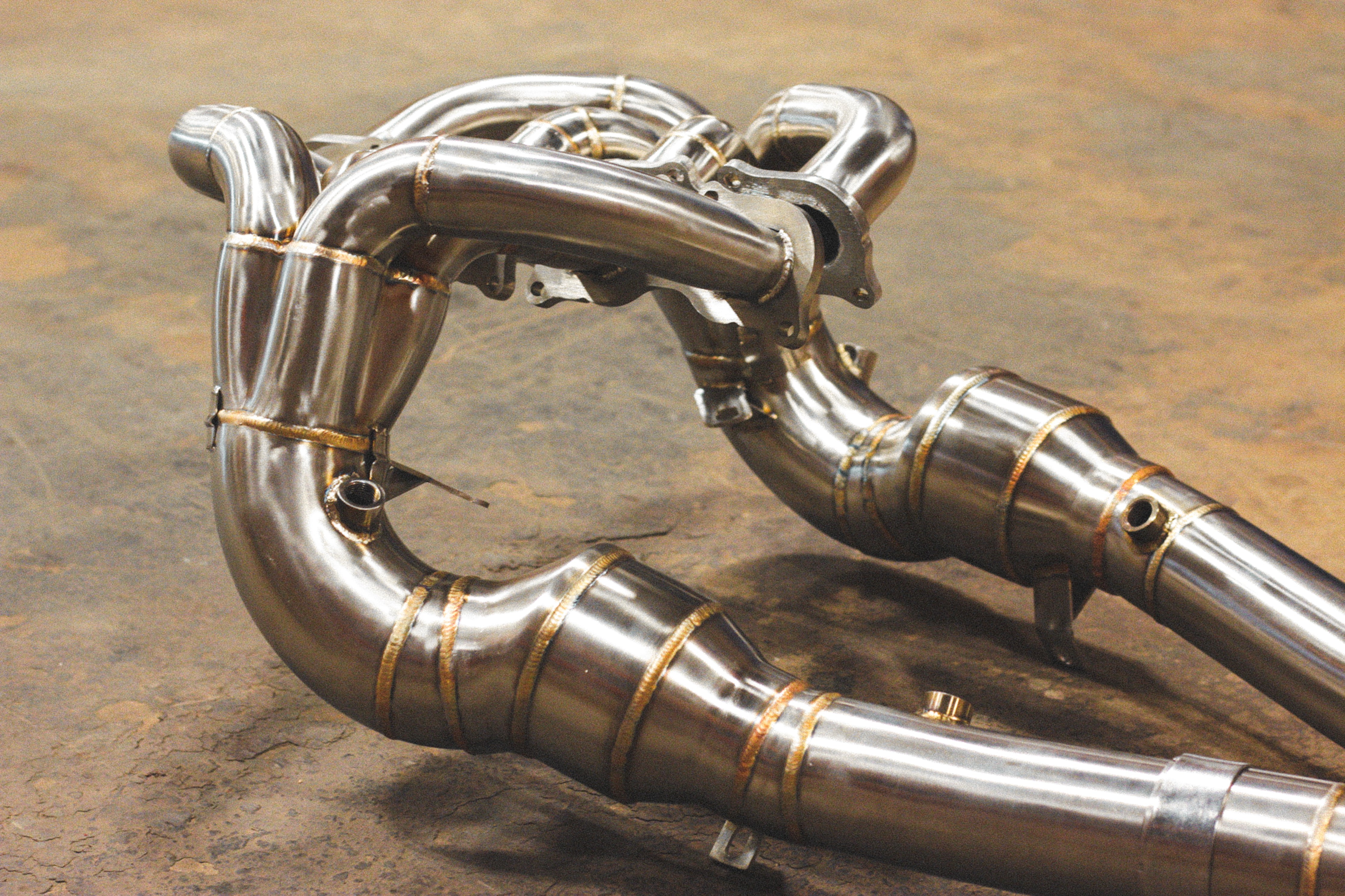 Mercedes SLS AMG Valved Sport Exhaust System