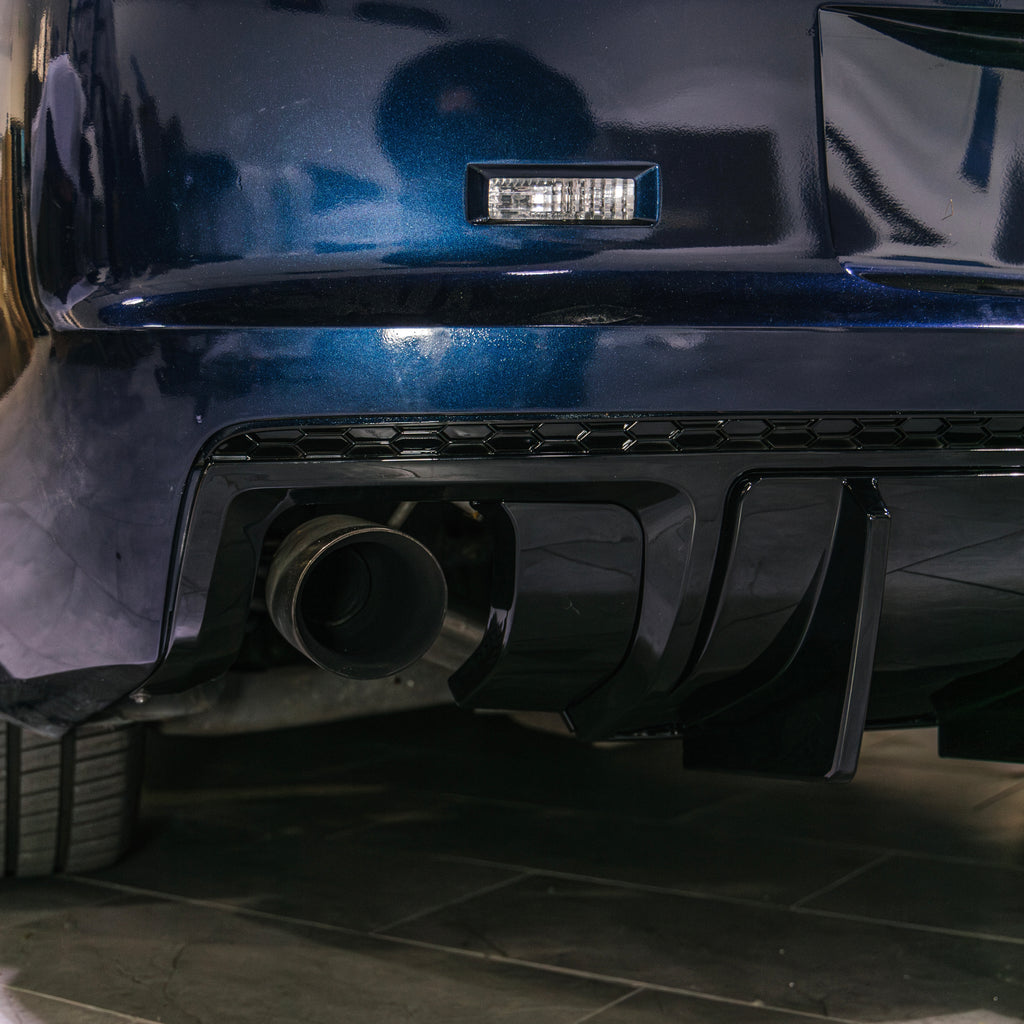 2010-2013 Chevy Camaro Evo Style Shark Fins Rear Diffuser Quad/Single