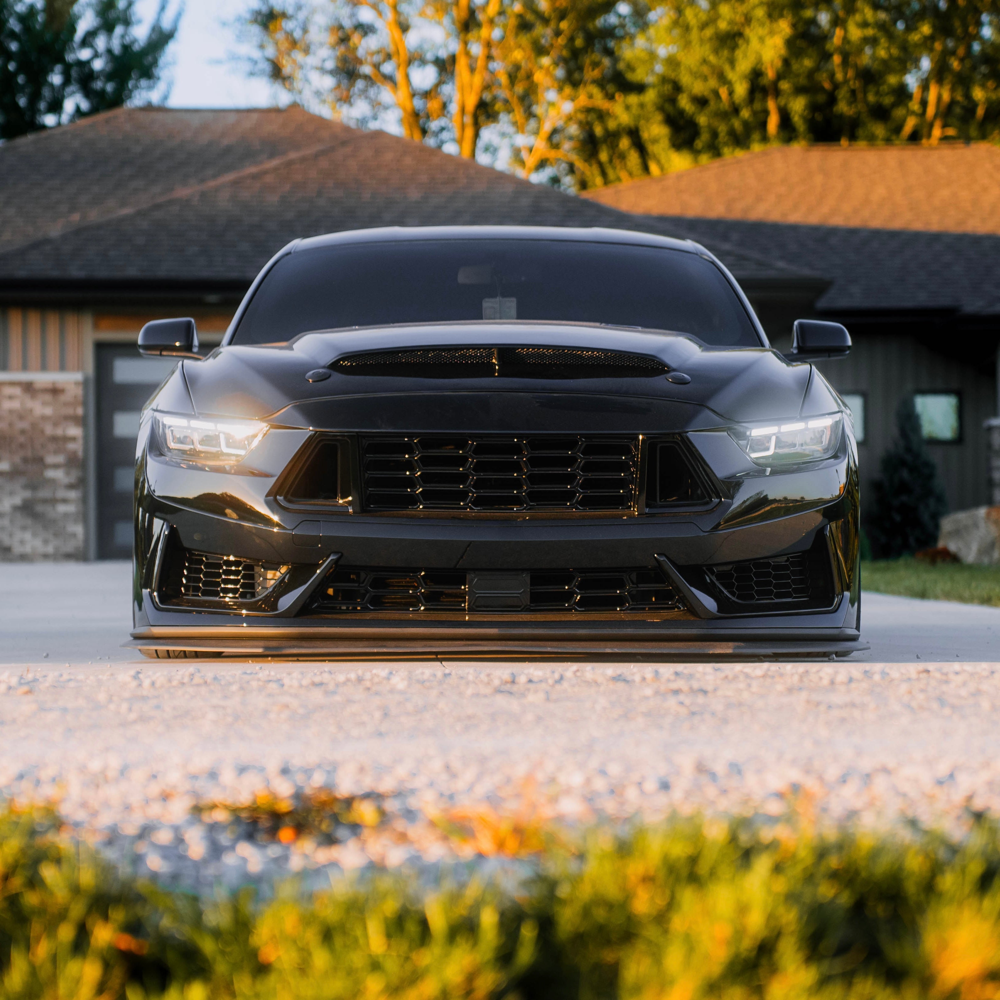 2015-2017 Mustang Dark Horse Front Bumper Conversion Body Kit