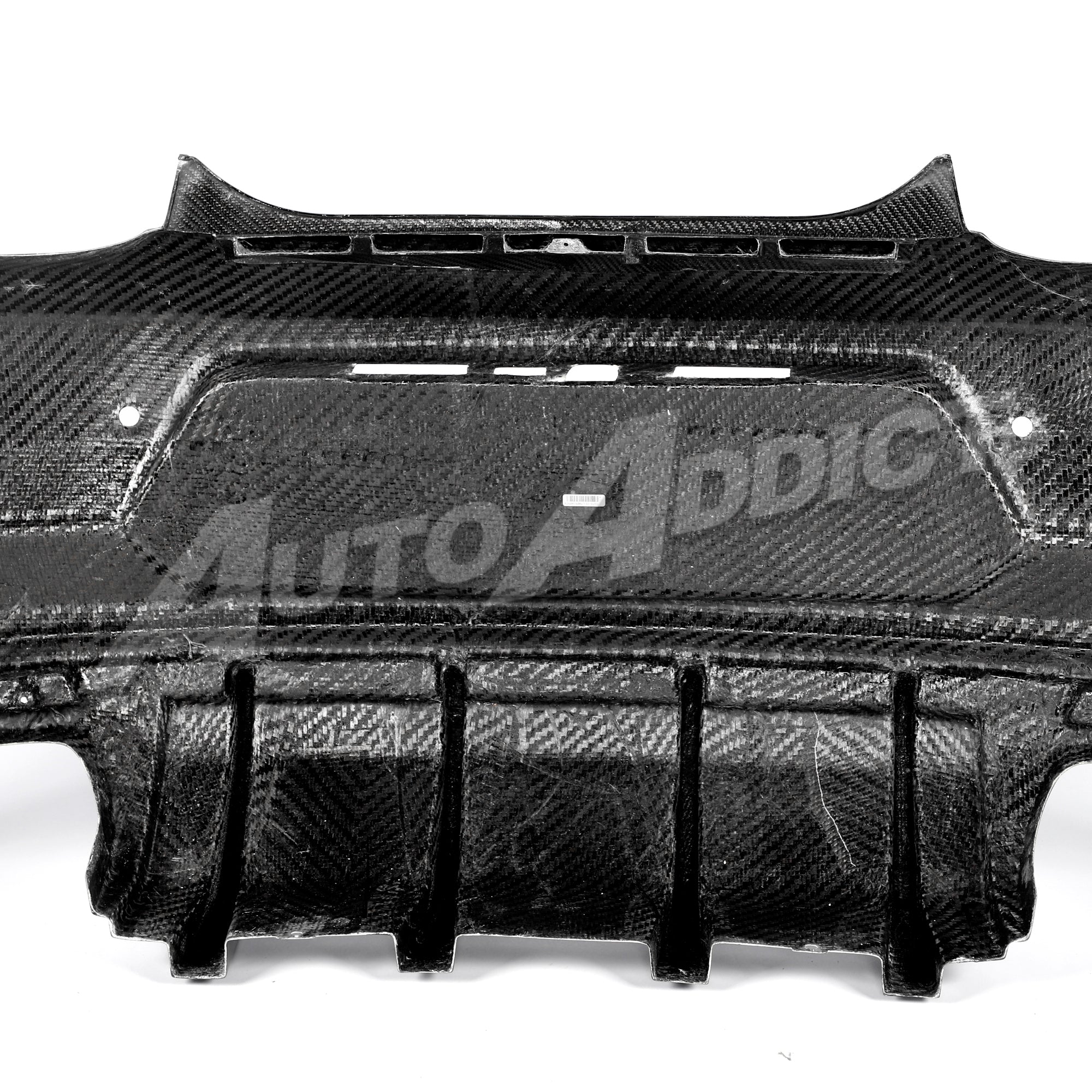 2019-2025 Camaro RS/SS/ZL1 Gloss Double Sided Carbon Fiber Rear Bumper w/Rear Diffuser Quad Tips 1pc