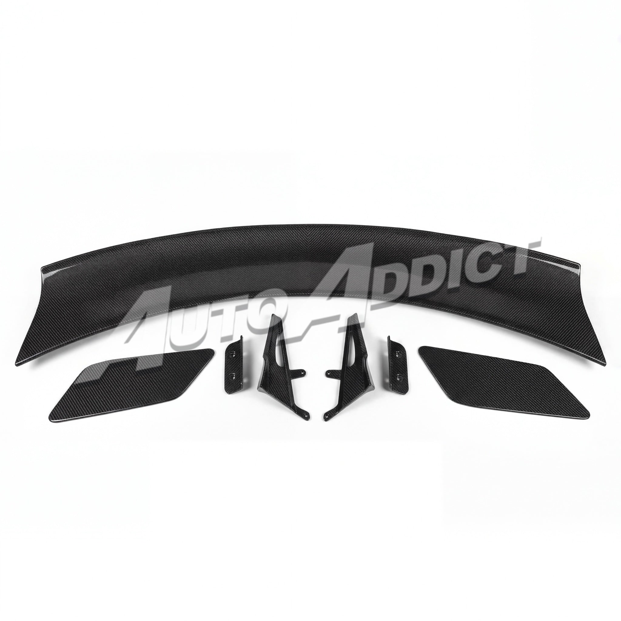 Mustang S650 Heritage SC rear diffuser carbon fiber quad tips