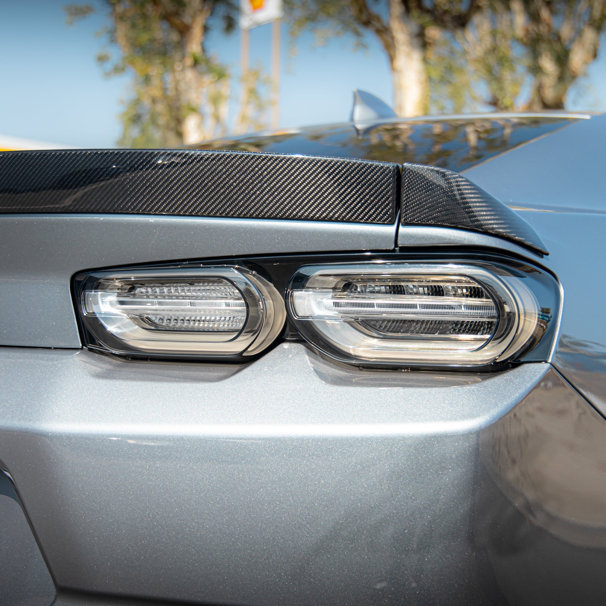 2016-2025 Chevy Camaro Type-SS 1LE Gloss Carbon Fiber 3pc Rear Spoiler