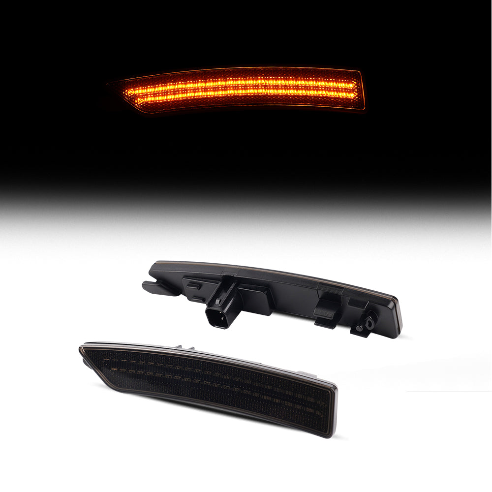 2024 + Ford Mustang S650 Smoke LED Side Markers (SET)(SMOKE)