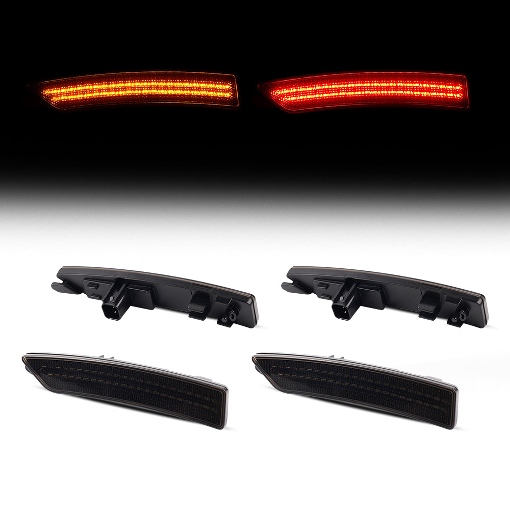 2024 + Ford Mustang S650 Smoke LED Side Markers (SET)(SMOKE) 