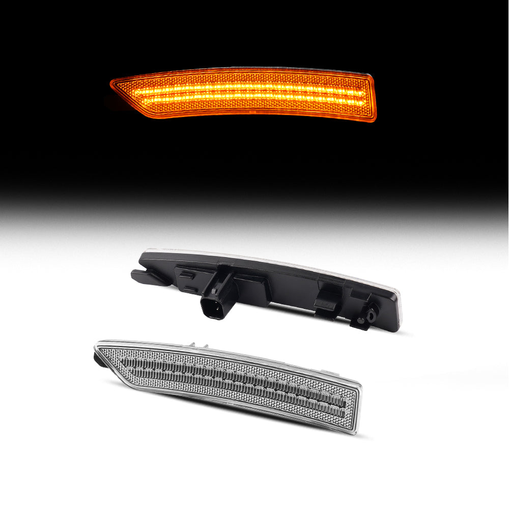 2024 + Ford Mustang S650 Clear LED Side Markers (SET)(CLEAR)