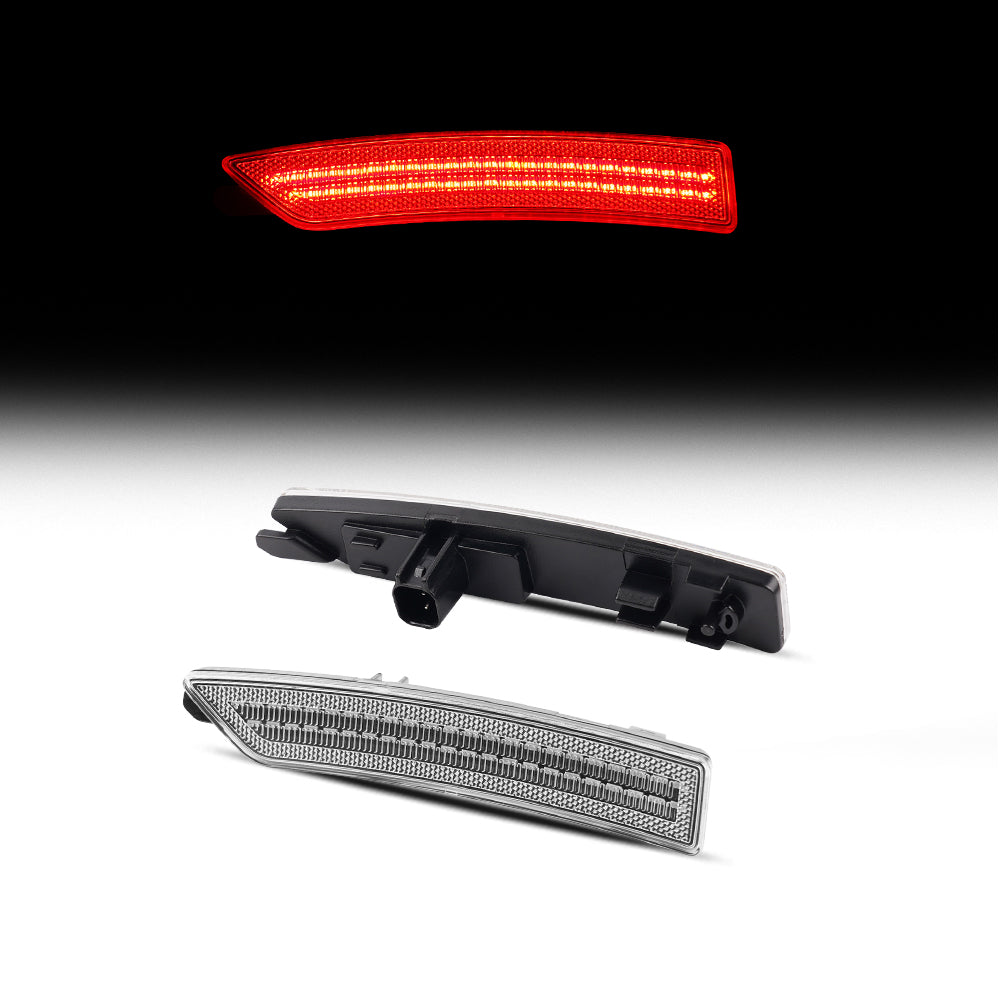 2024 + Ford Mustang S650 Clear LED Side Markers (SET)(CLEAR)