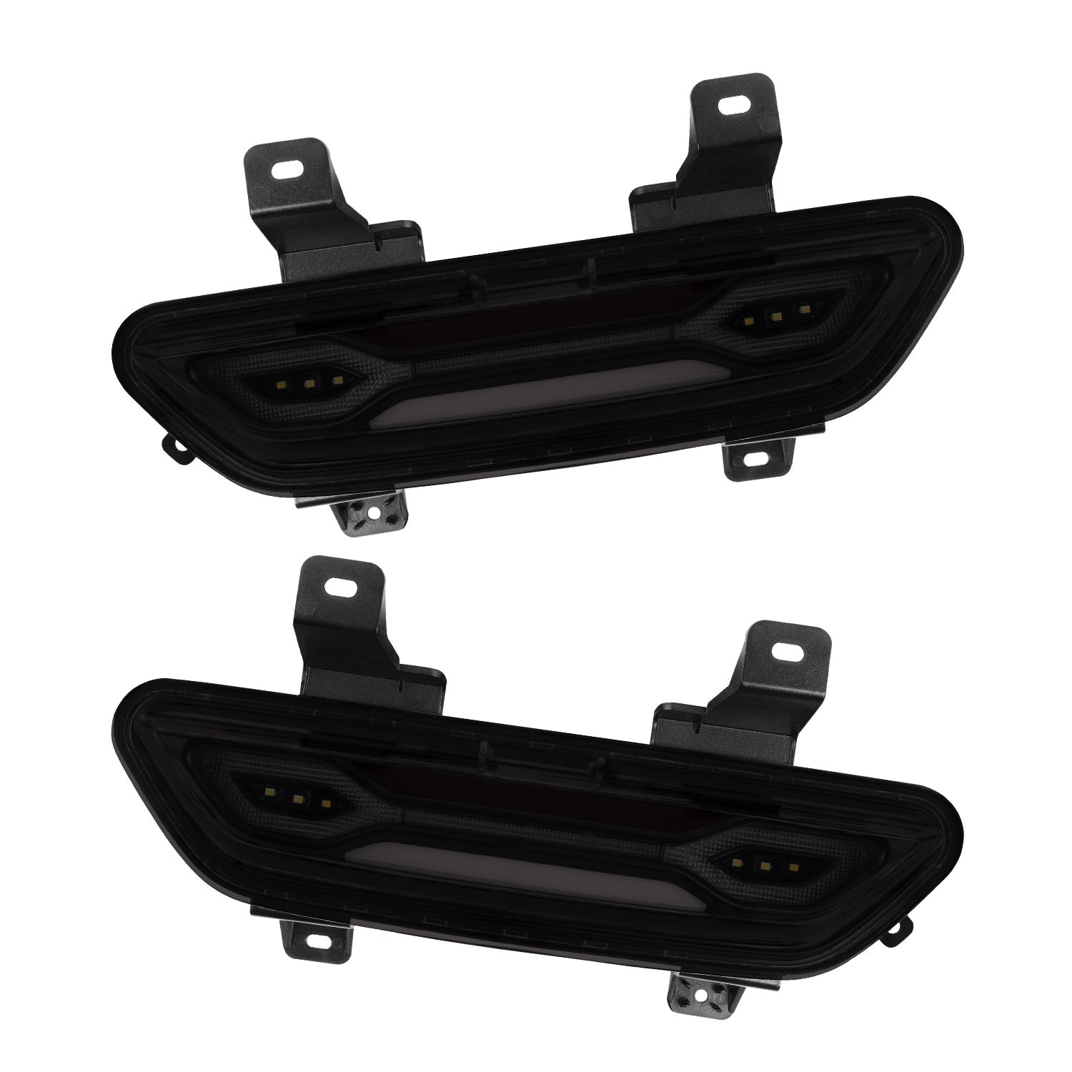 2015-2017 Mustang S550 Rear Diffuser Reverse Light LED Smoke Lens