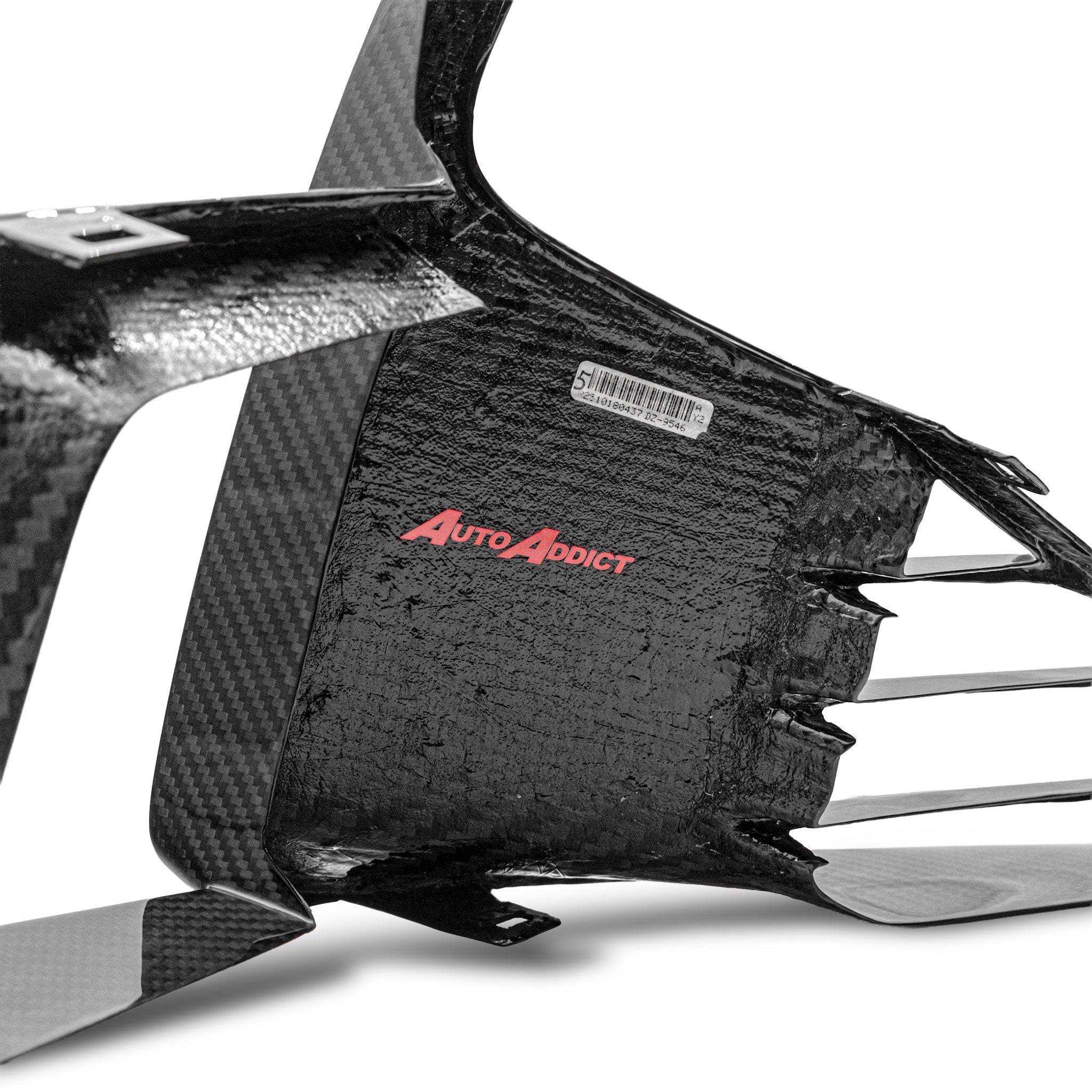 2025-2026 Cadillac CT5-V Blackwing Front Side Outer Grilles Pre Preg Gloss Carbon Fiber Pair