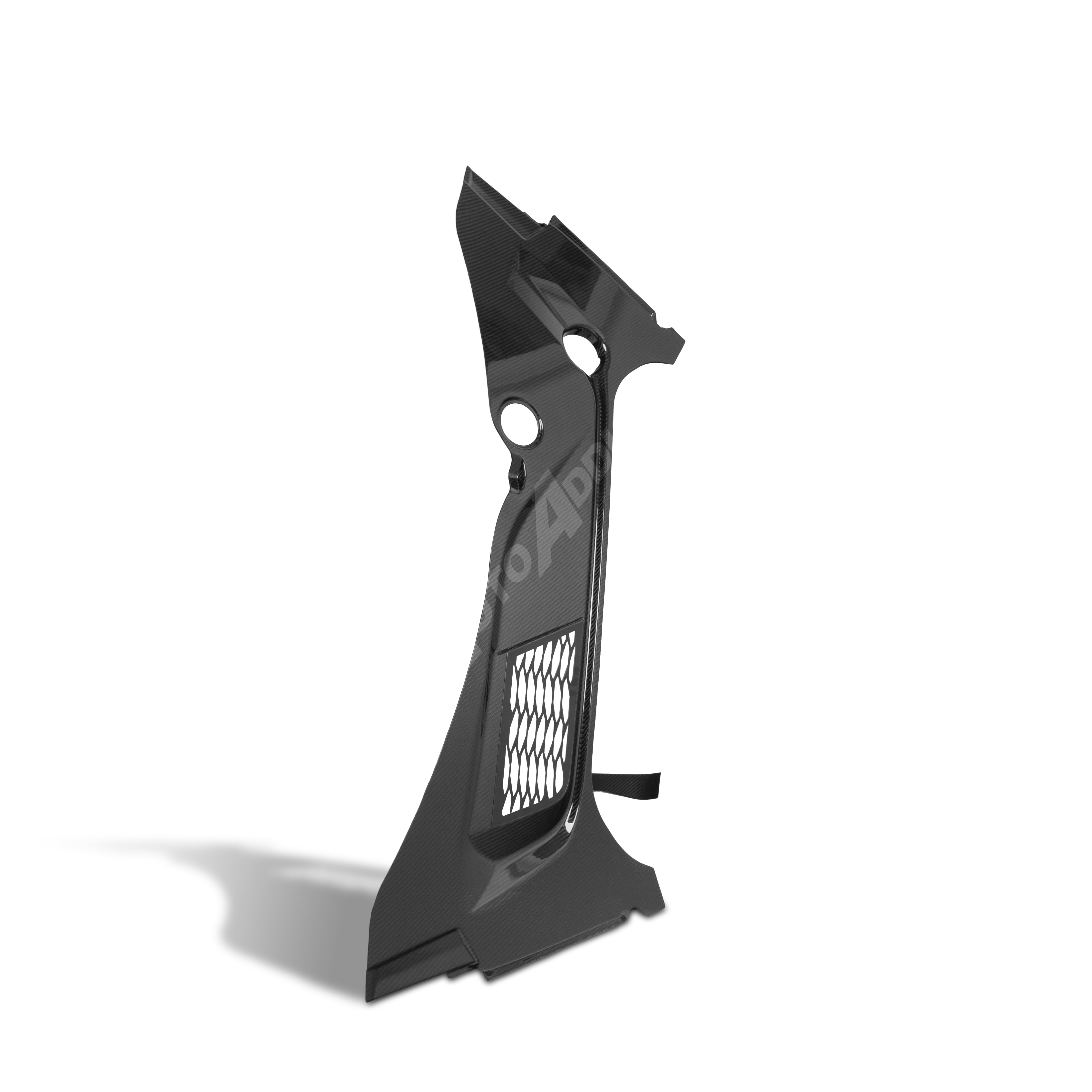 2020-2026 Corvette C8 Carbon Fiber Pre-Preg Front Frunk Surround Trim Kit