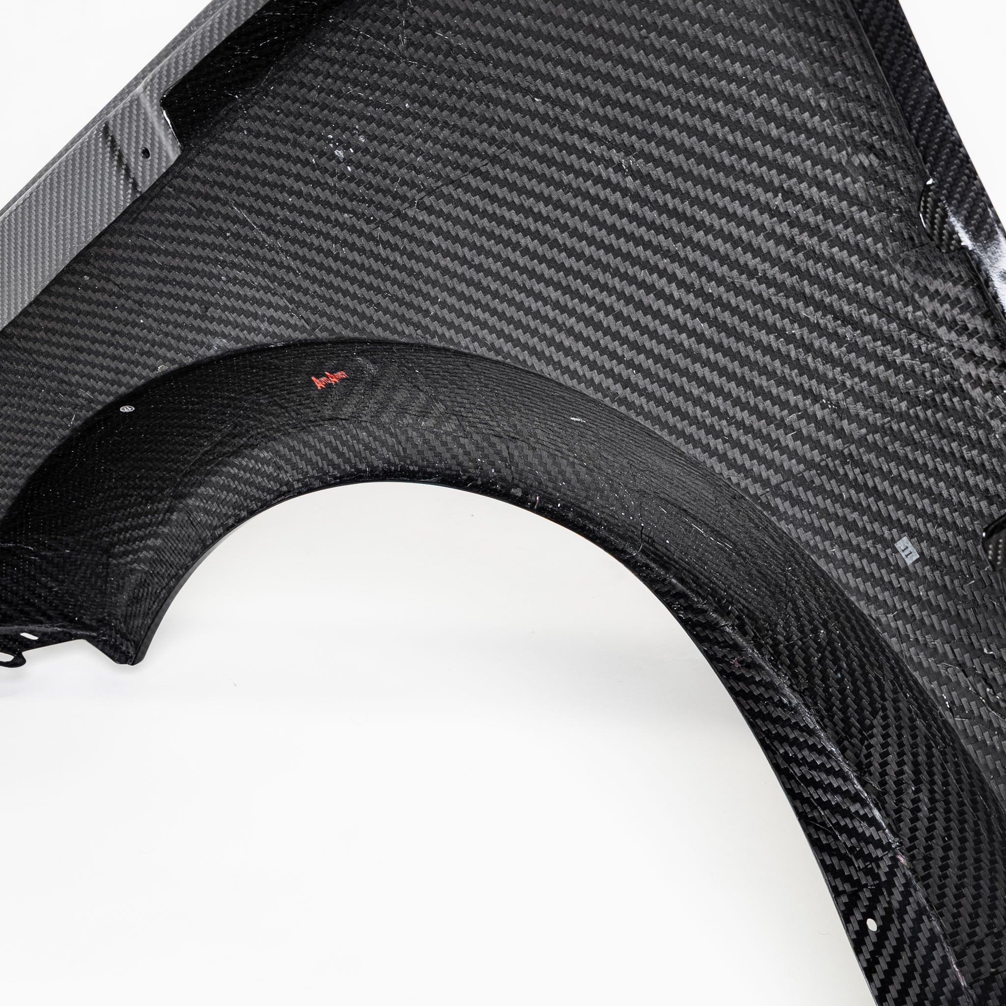 Premium Dry Gloss Carbon Fiber Hellcat Widebody Fenders for Dodge Charger