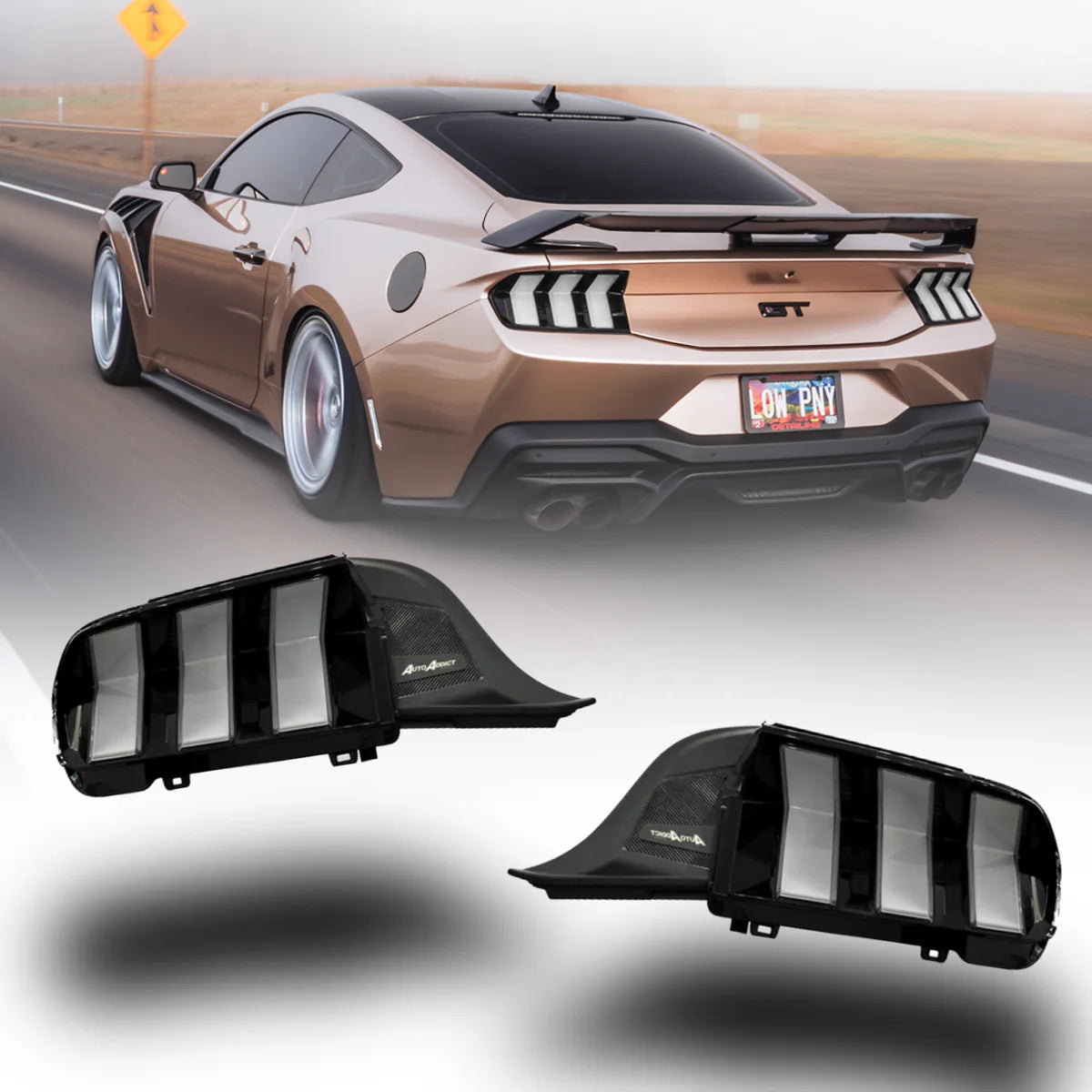 2024+ Ford Mustang Lighting Bundle (CLEAR)