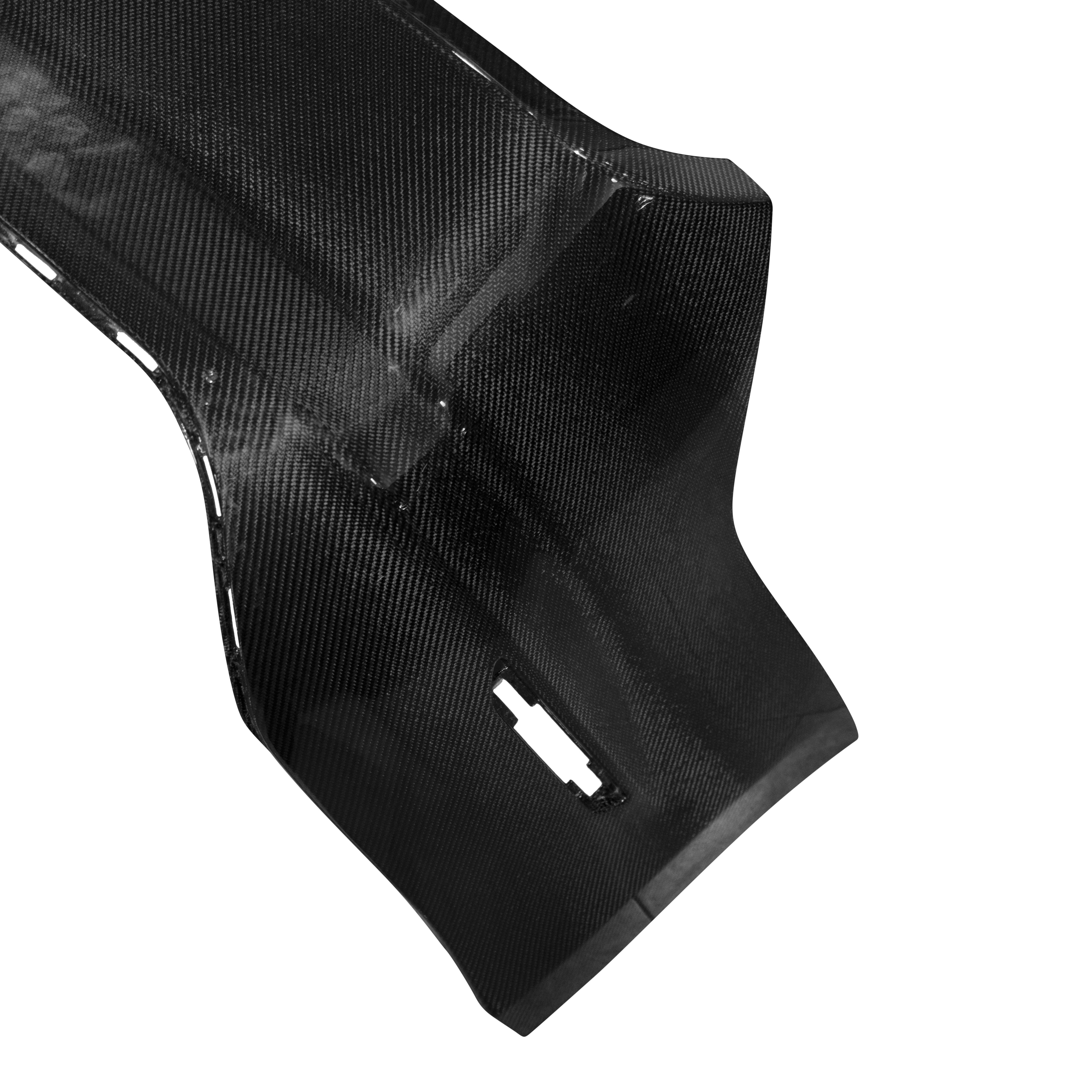 Pedido anticipado de paragolpes trasero de fibra de carbono de doble cara para Ford Mustang GT500 2018-2023 con paquete de pista 