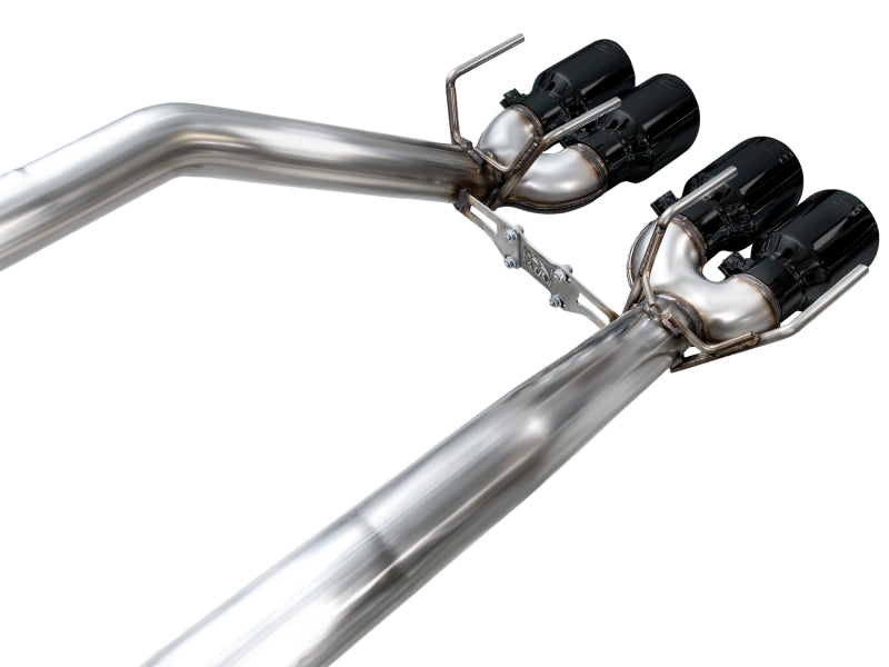 AWE Tuning C6 Chevrolet Corvette Z06/ZR1 Track Edition Axle-back Exhaust w/ Diamond Black Tips