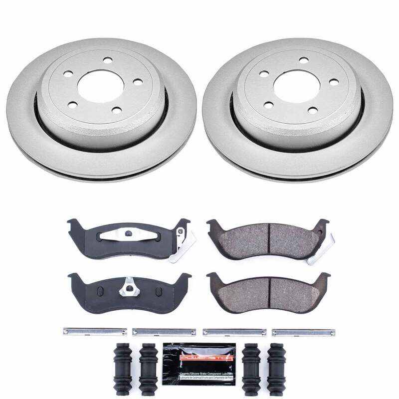 Power Stop 03-11 Ford Crown Victoria Rear Z23 Coated Brake Kit