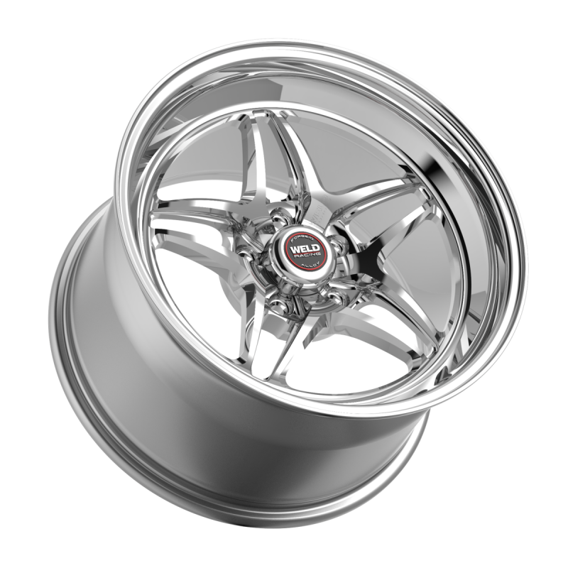 Weld S81 17x8 / 5x114.3 / 4.7 BS / 3.18 HB - Polished Center - Polished Shell - Non-BL Wheel