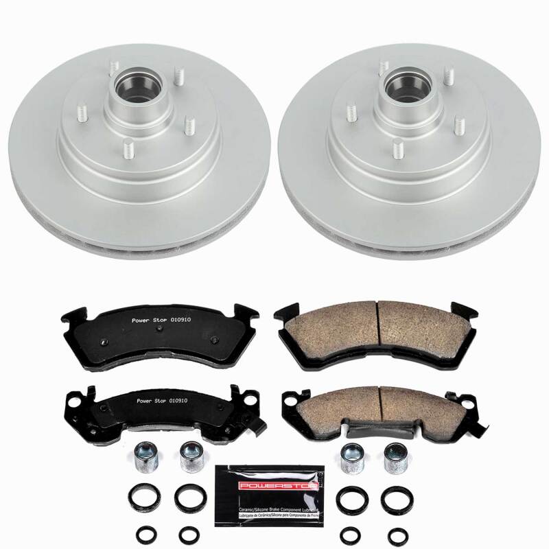 Power Stop 91-93 Chevrolet Caprice Front Z23 Coated Brake Kit